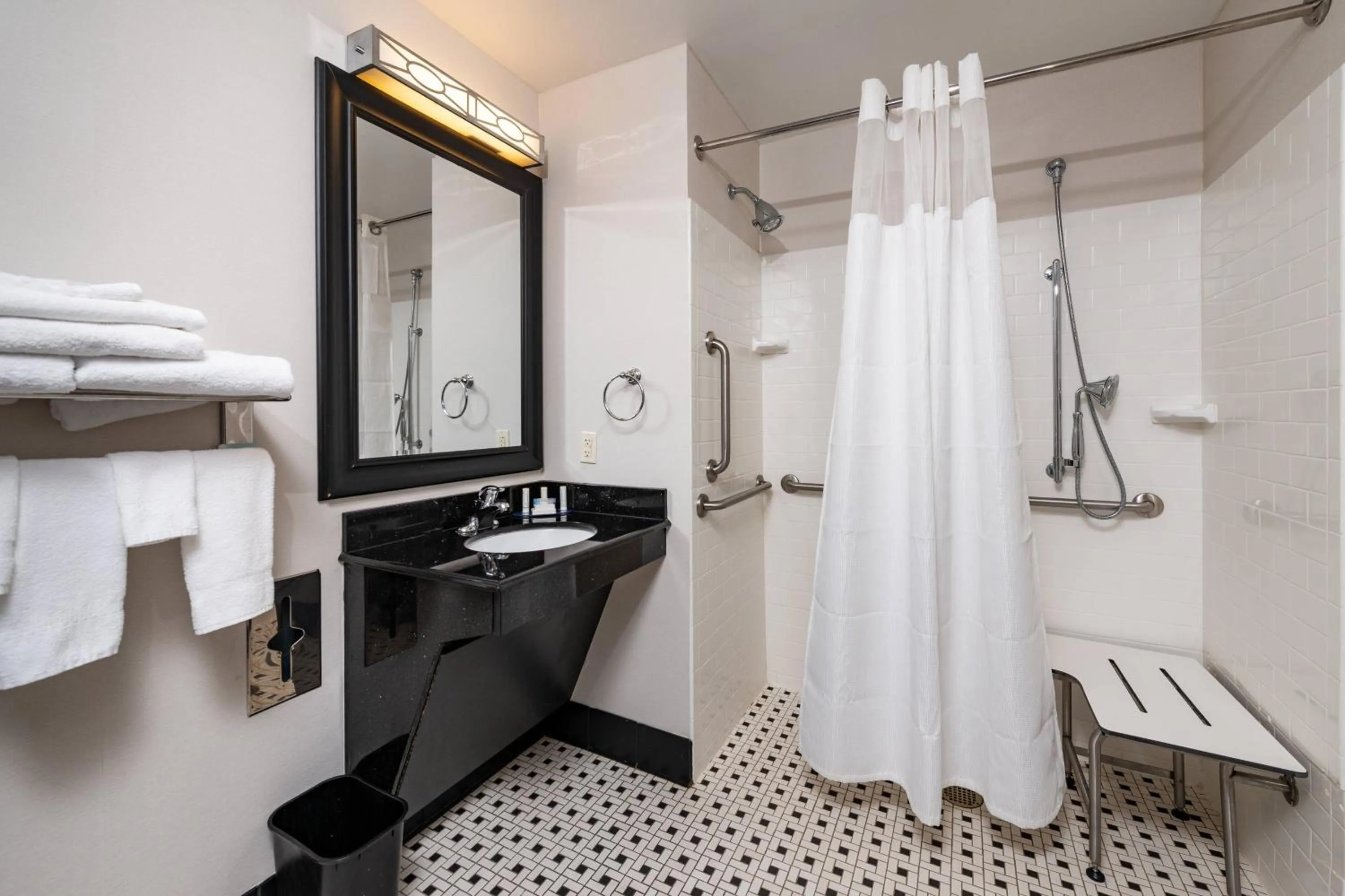 Bathroom in Fairfield Inn and Suites by Marriott New Bedford