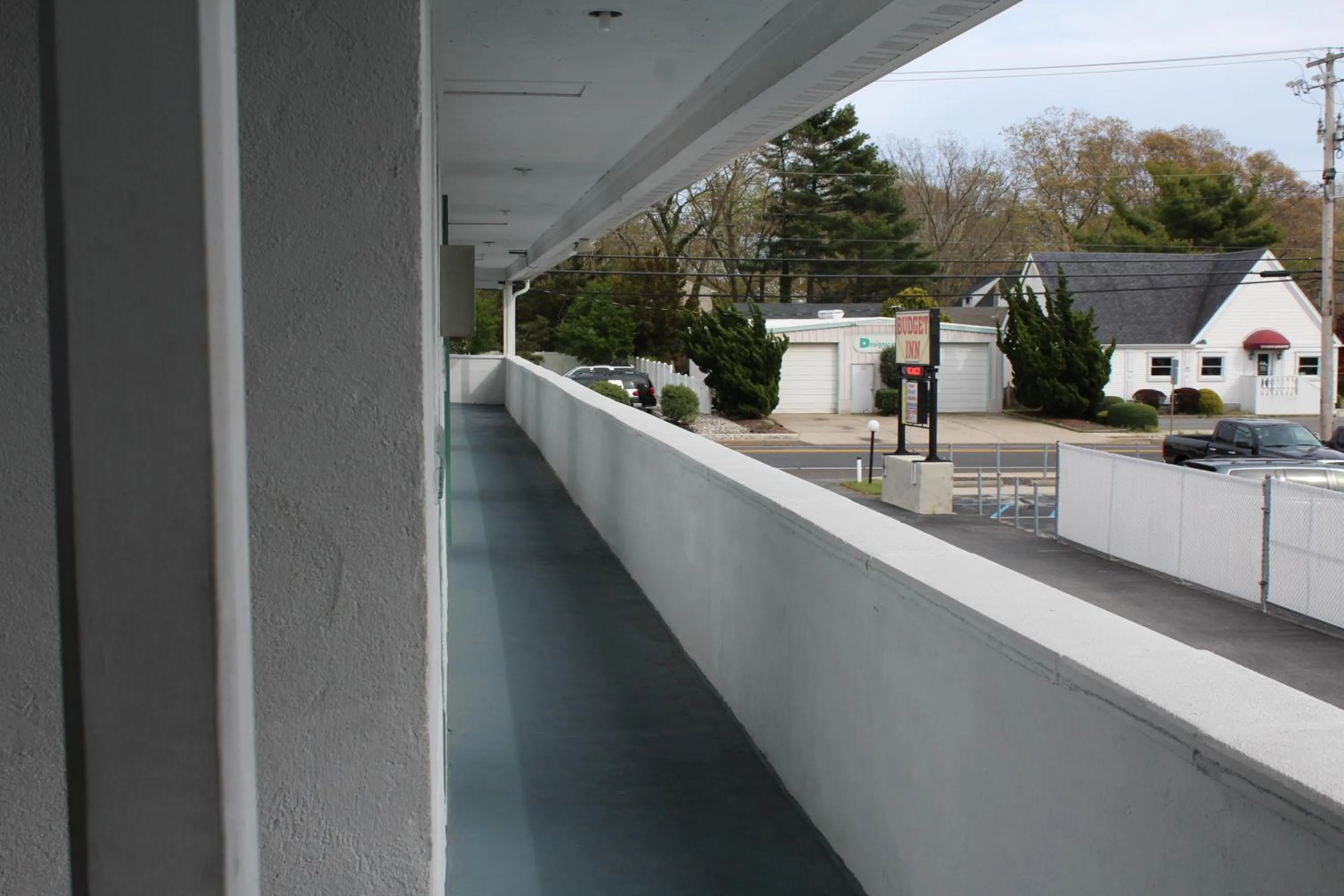 Balcony/Terrace in Budget Inn Motel Suites Somers Point