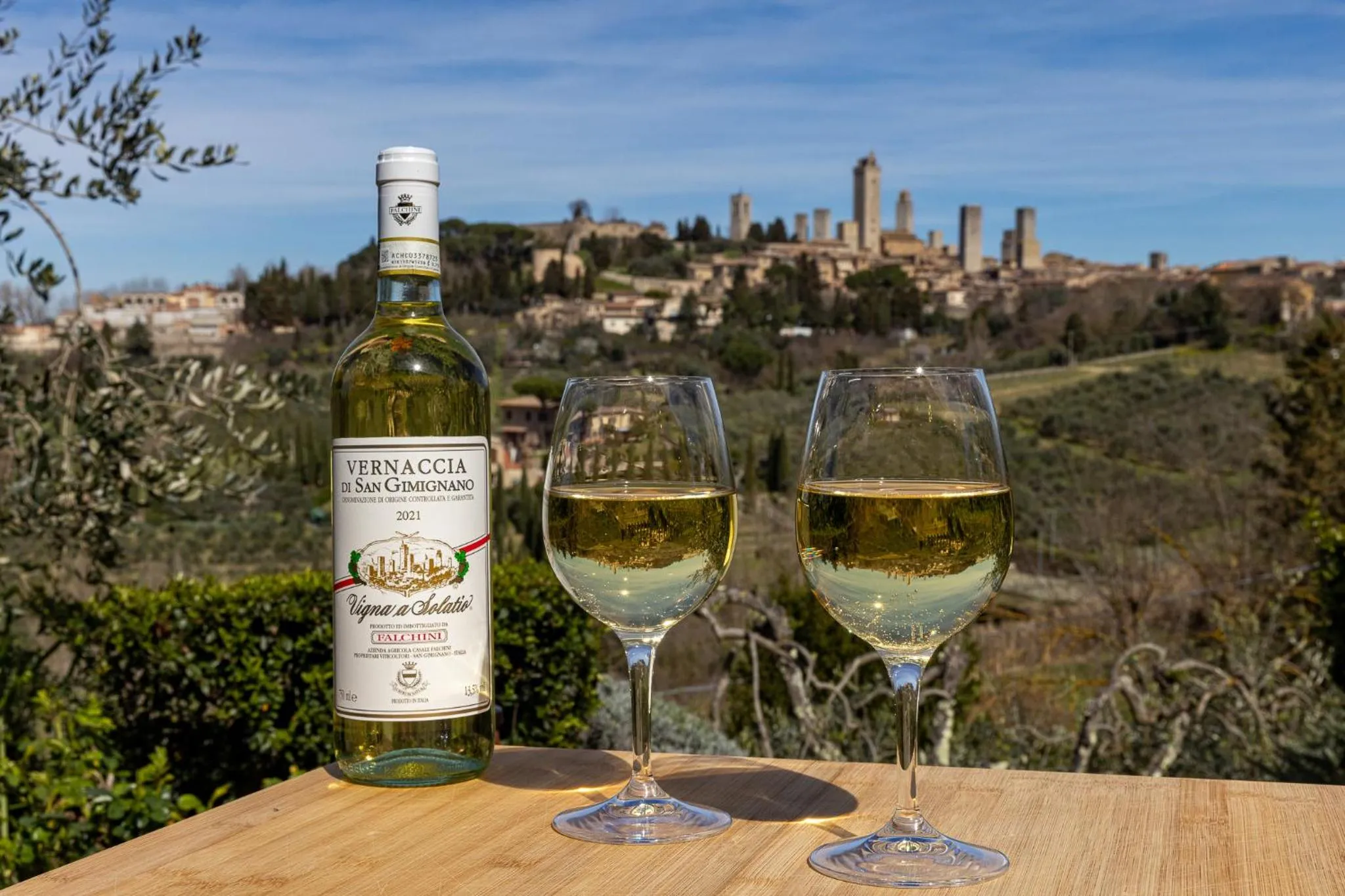 Garden in B&B La Cornice