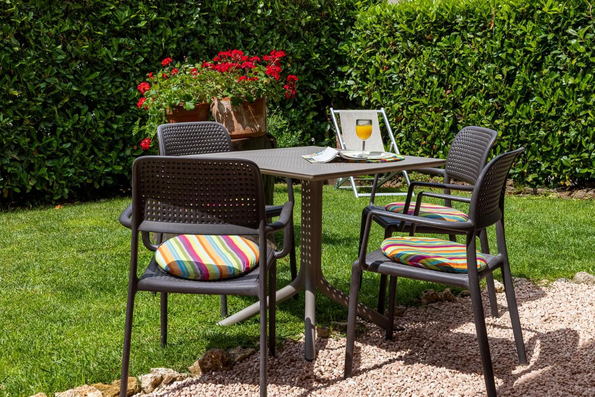 Garden in B&B La Cornice