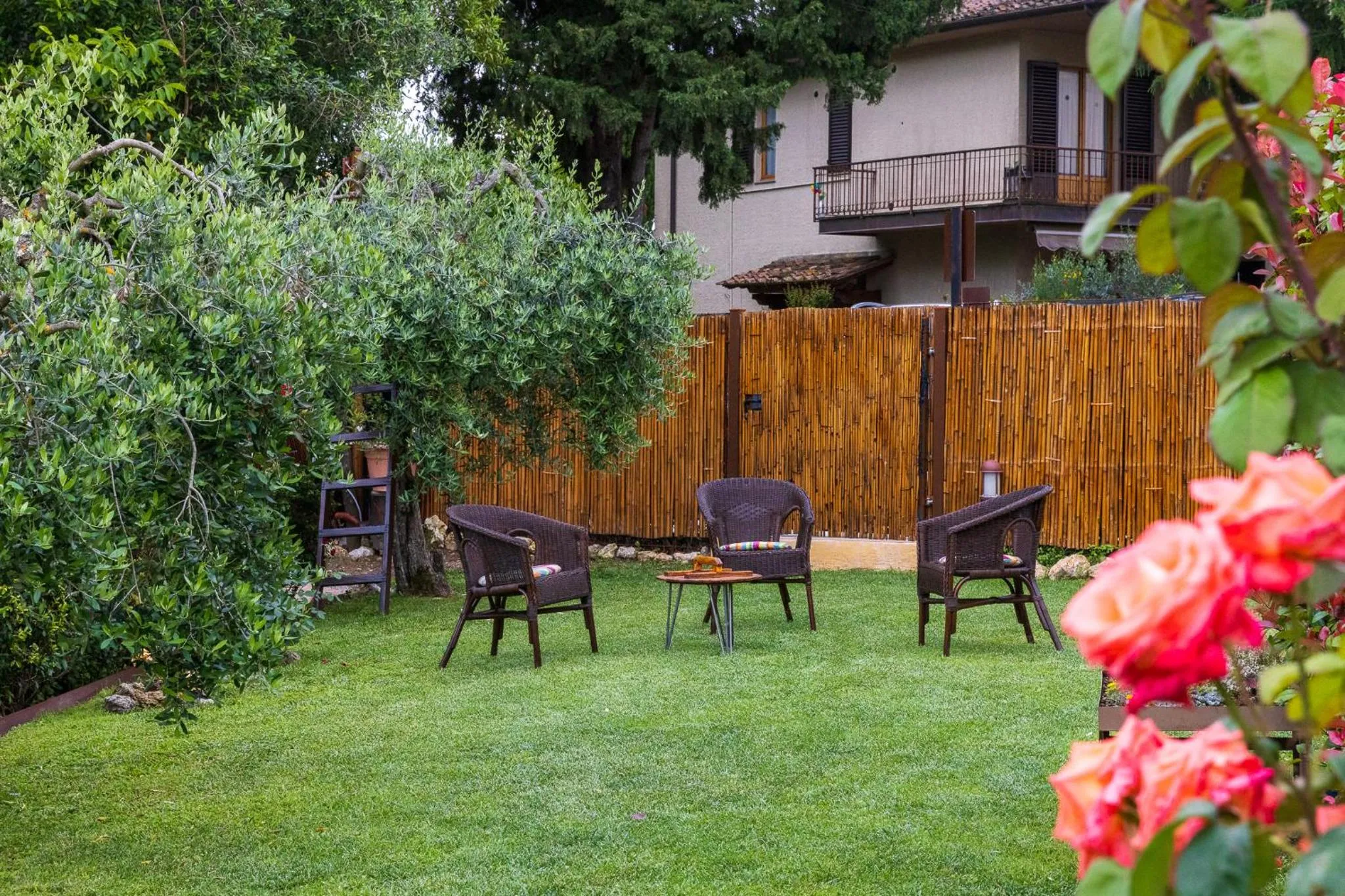 Garden in B&B La Cornice