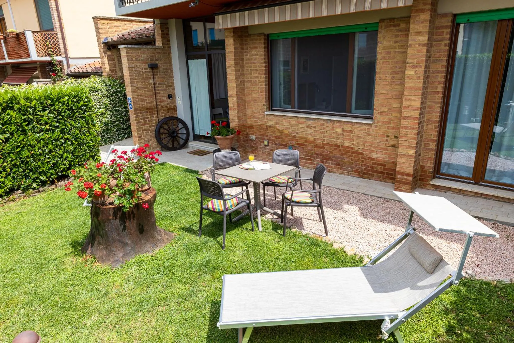 Garden in B&B La Cornice