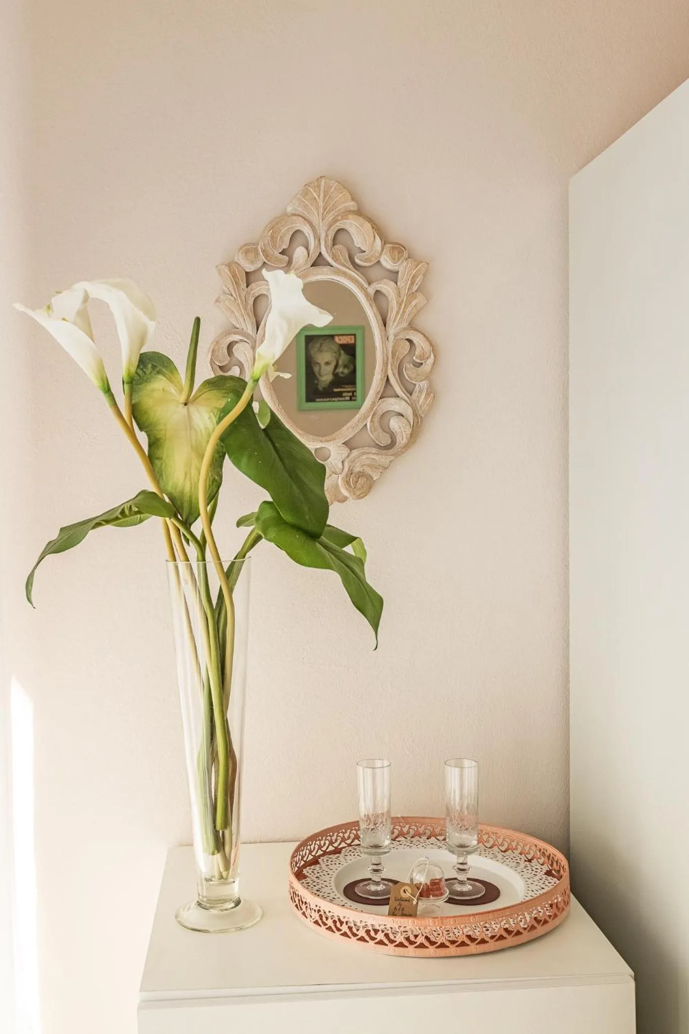 Decorative detail in B&B La Cornice