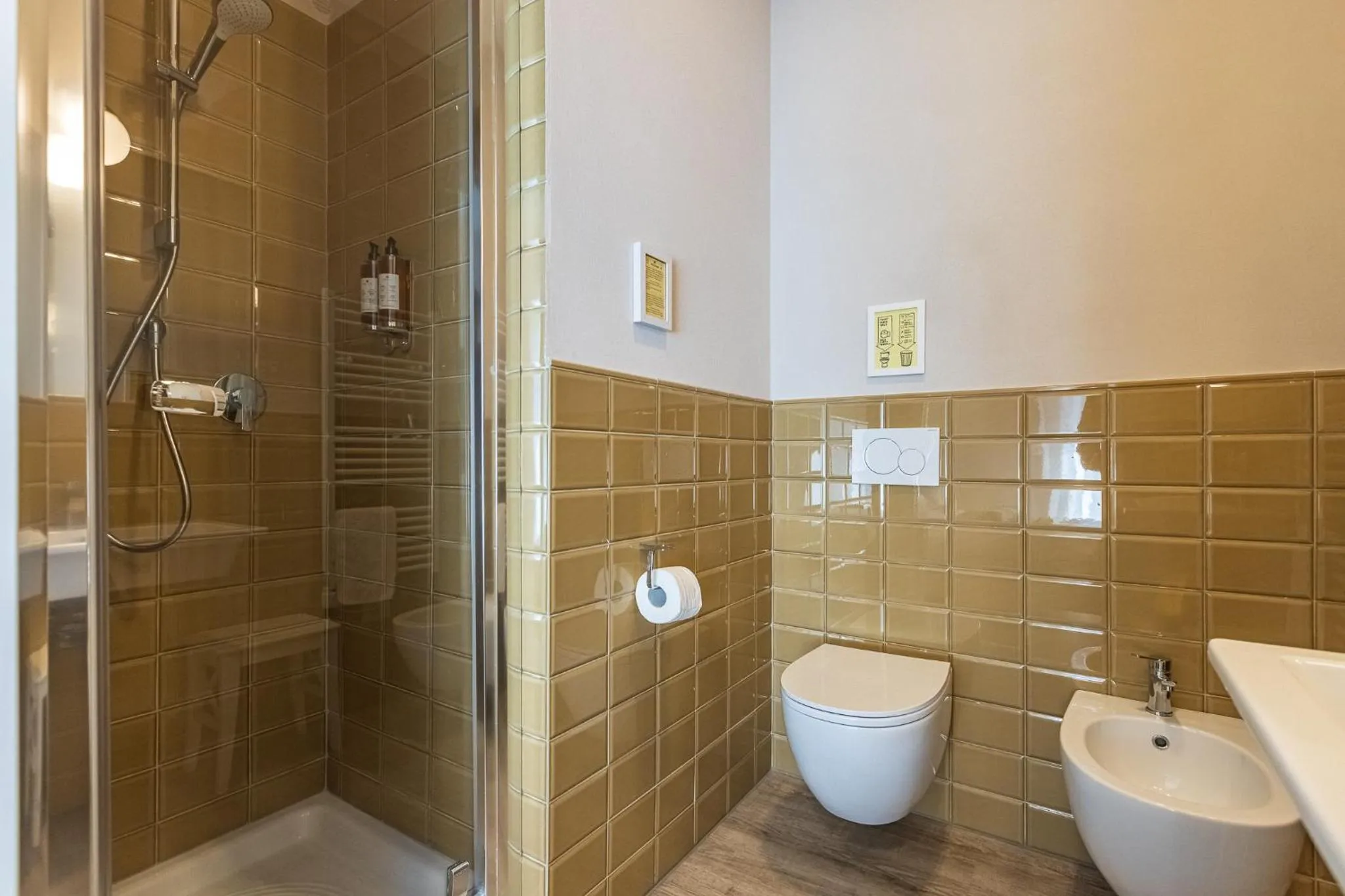 Bathroom in B&B La Cornice