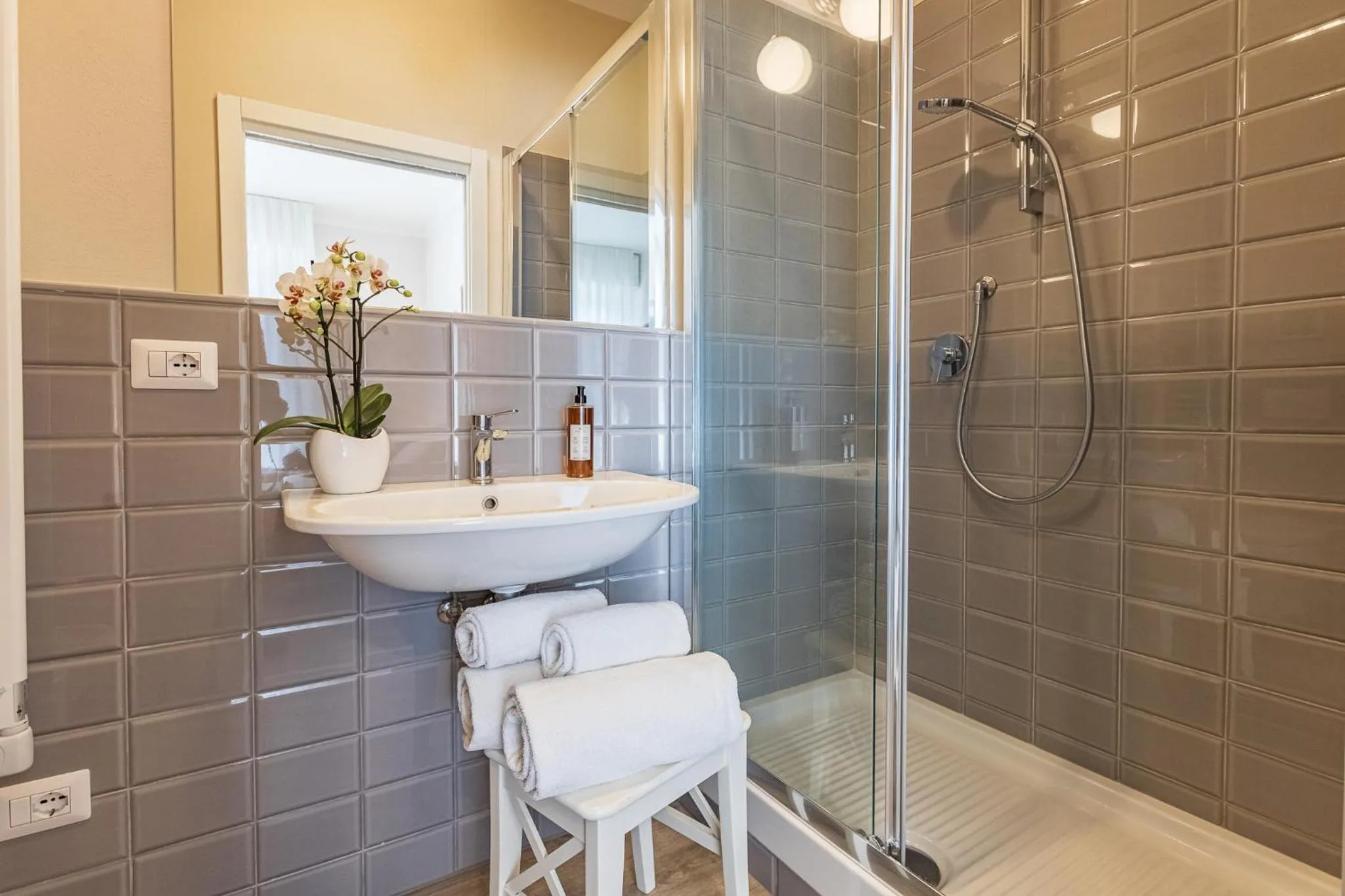 Bathroom in B&B La Cornice