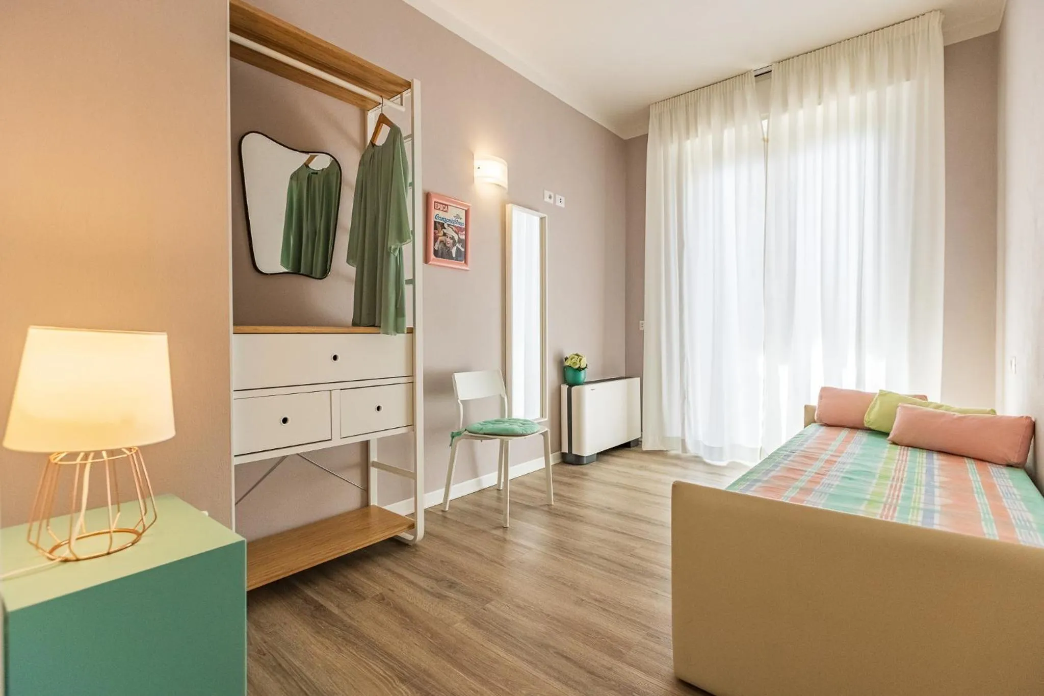 Bedroom, Bed in B&B La Cornice