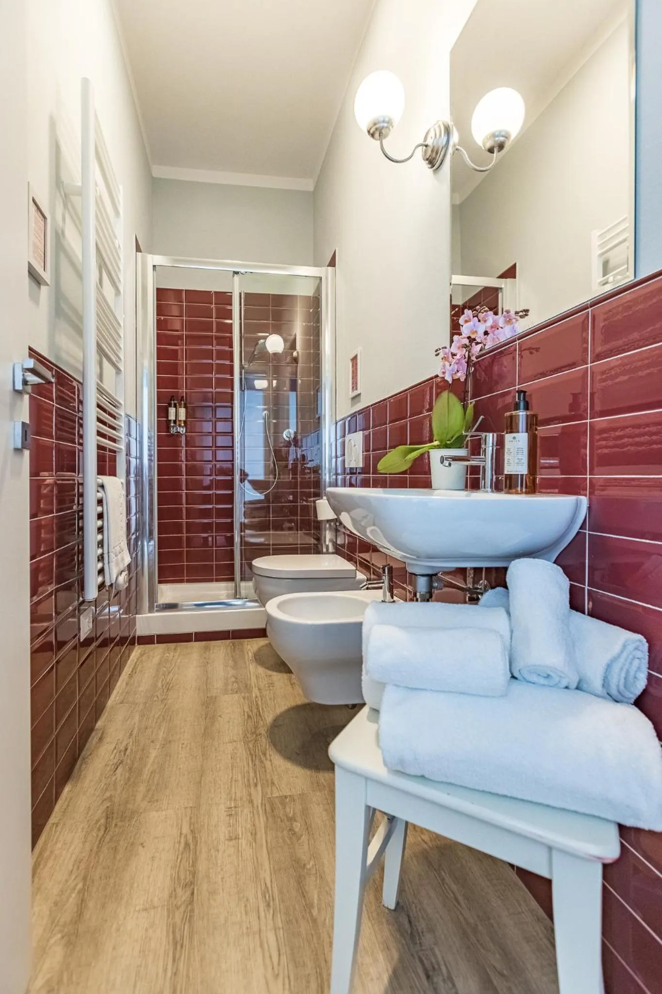 Bathroom in B&B La Cornice