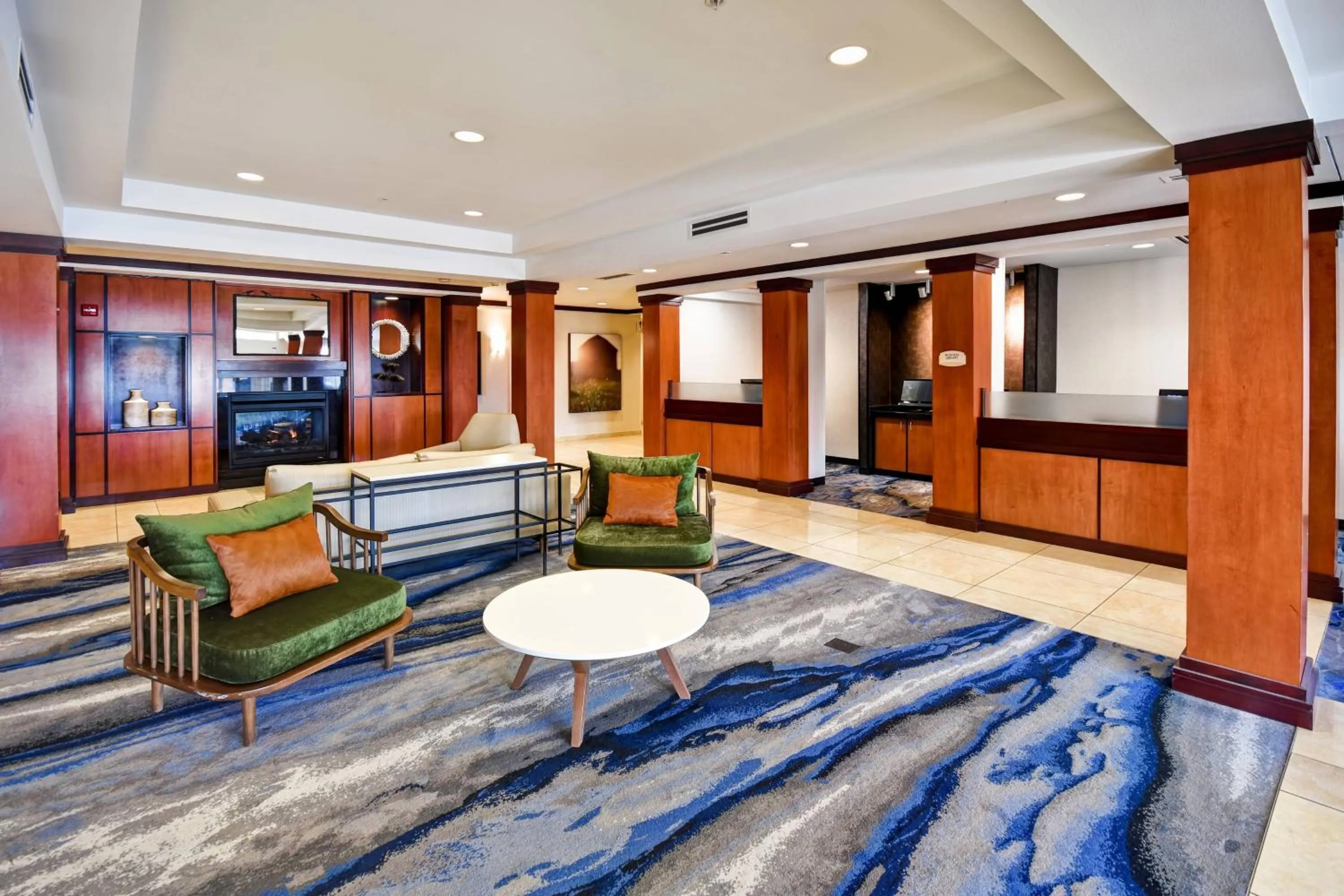 Lobby or reception in Fairfield Inn and Suites by Marriott North Platte
