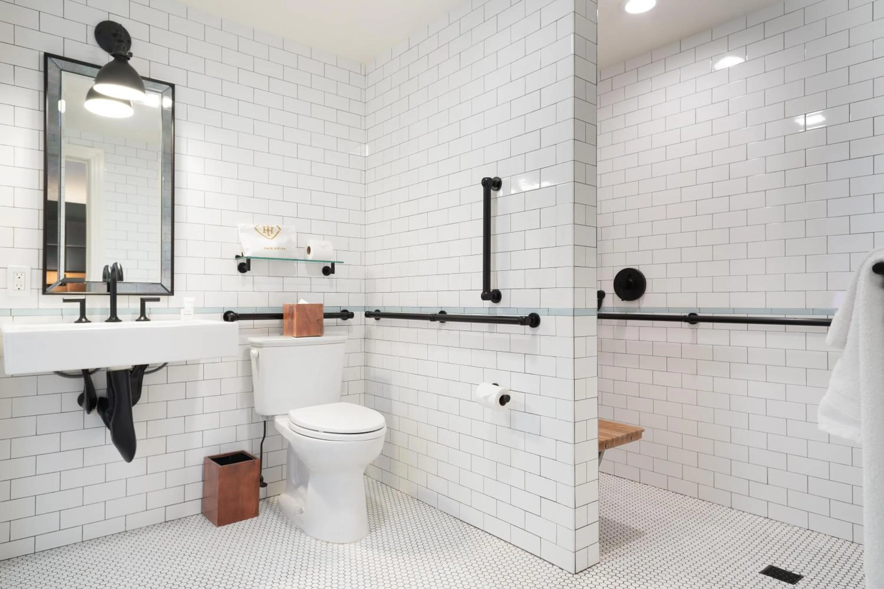 Bathroom in Hotel Theodore Seattle Downtown, Tapestry by Hilton