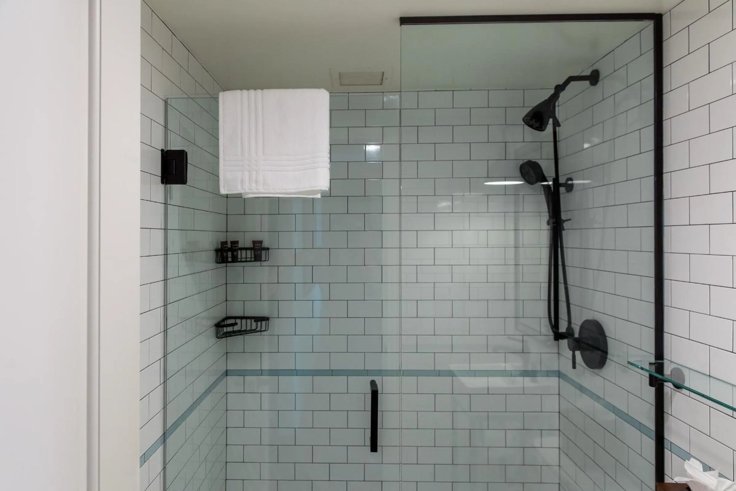 Shower in Hotel Theodore Seattle Downtown, Tapestry by Hilton