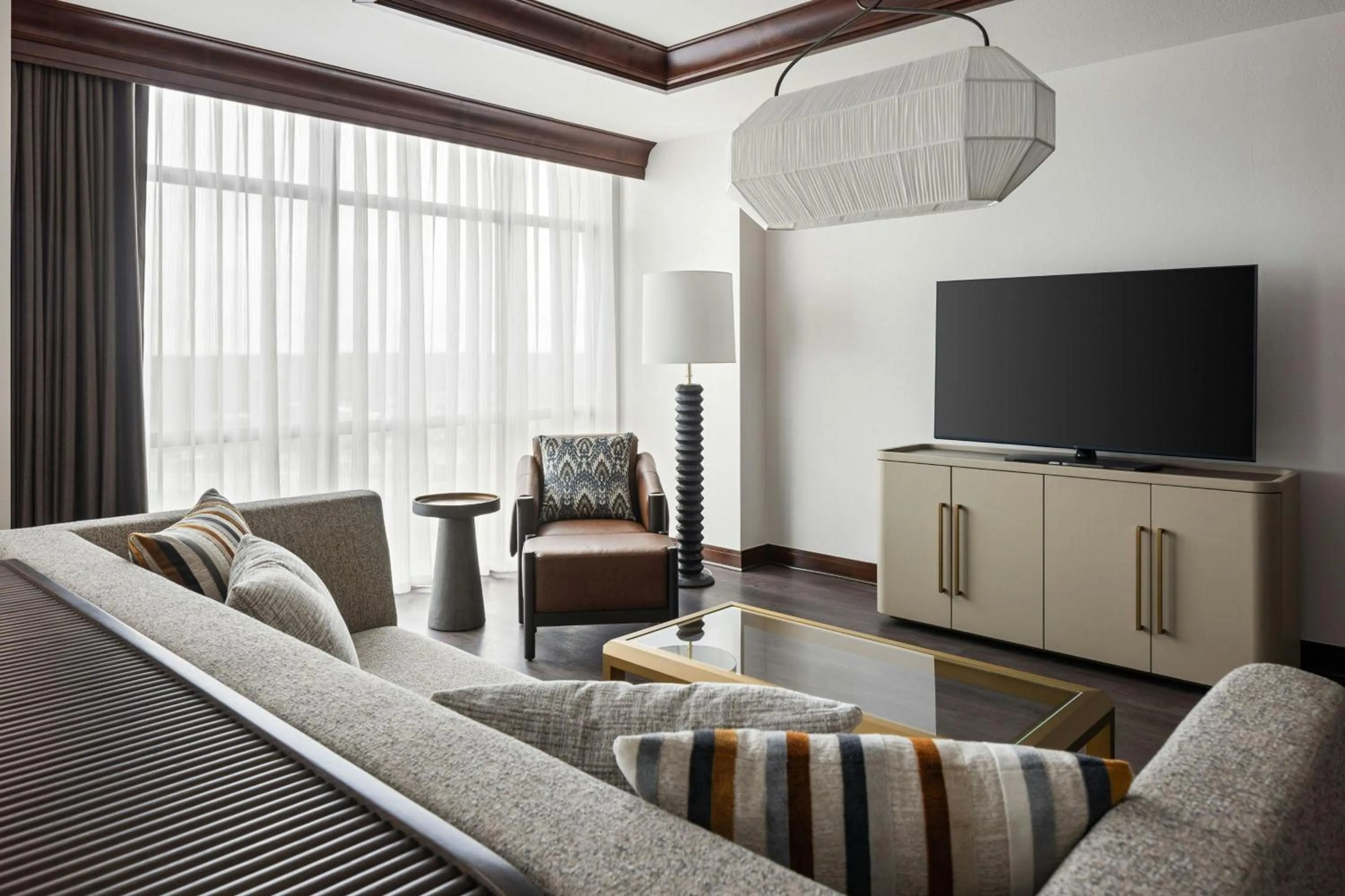 Bedroom in Marriott Bloomington Normal Hotel and Conference Center