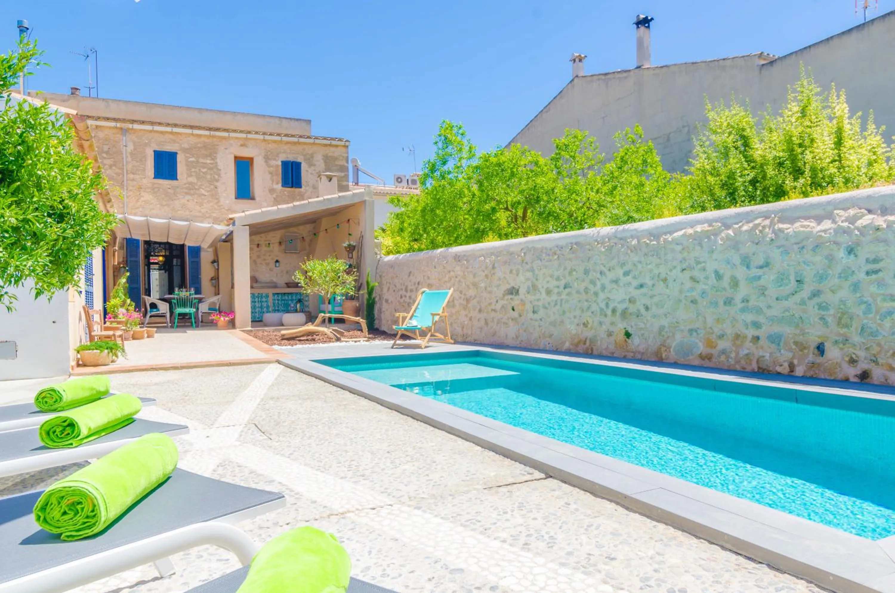 Swimming pool in Ca Na Siona