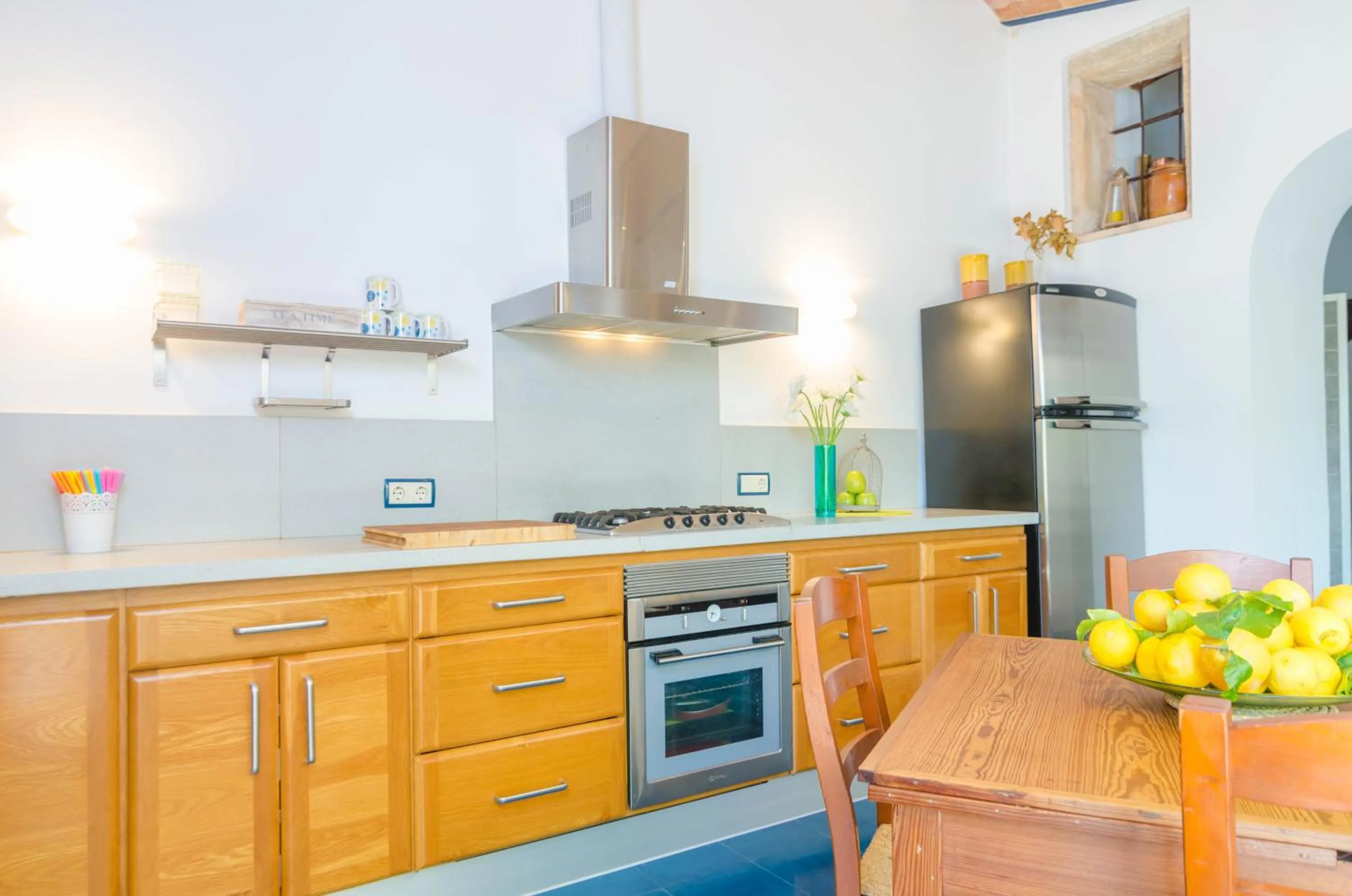 Kitchen or kitchenette in Ca Na Siona