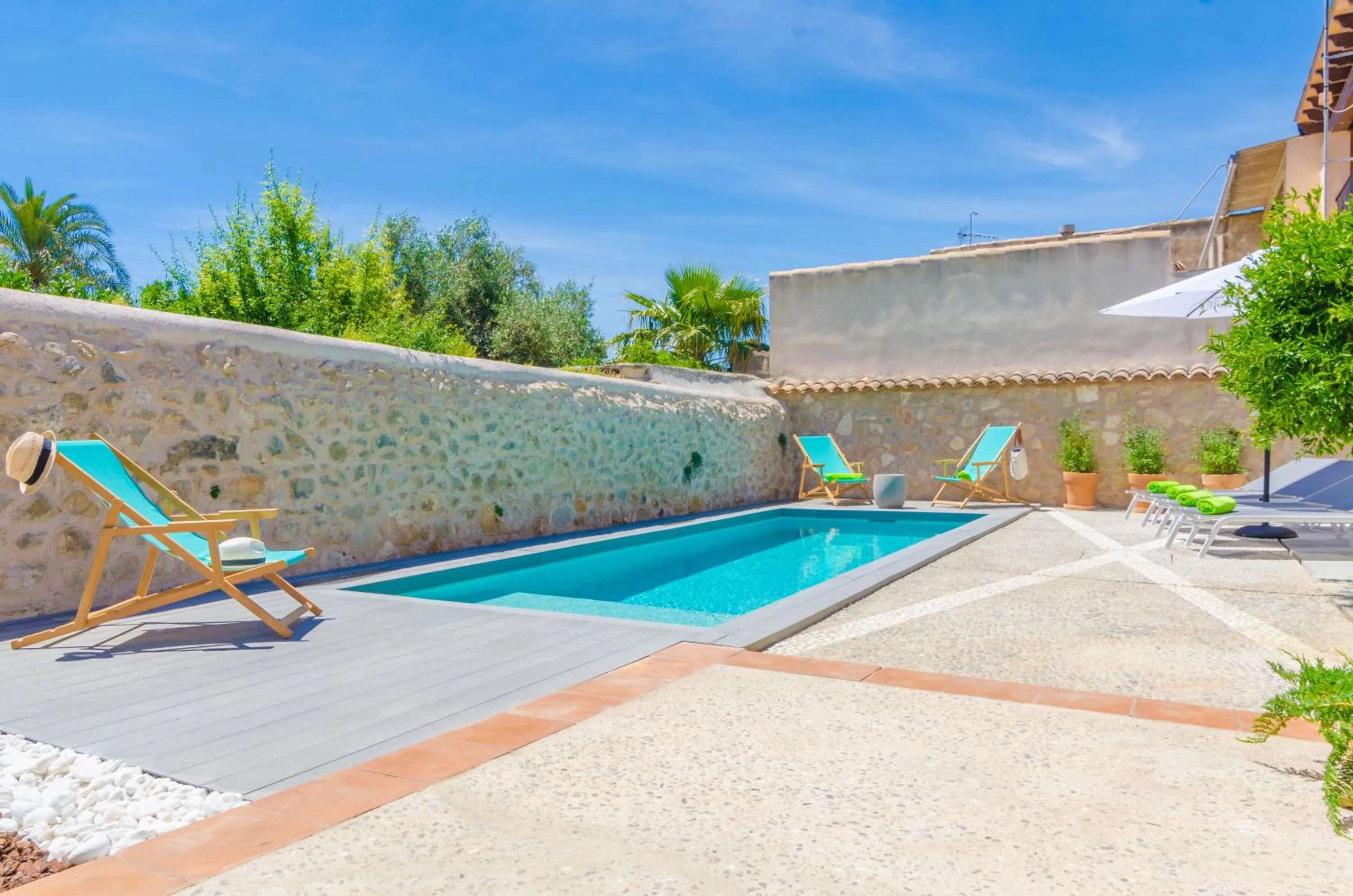 Swimming pool in Ca Na Siona