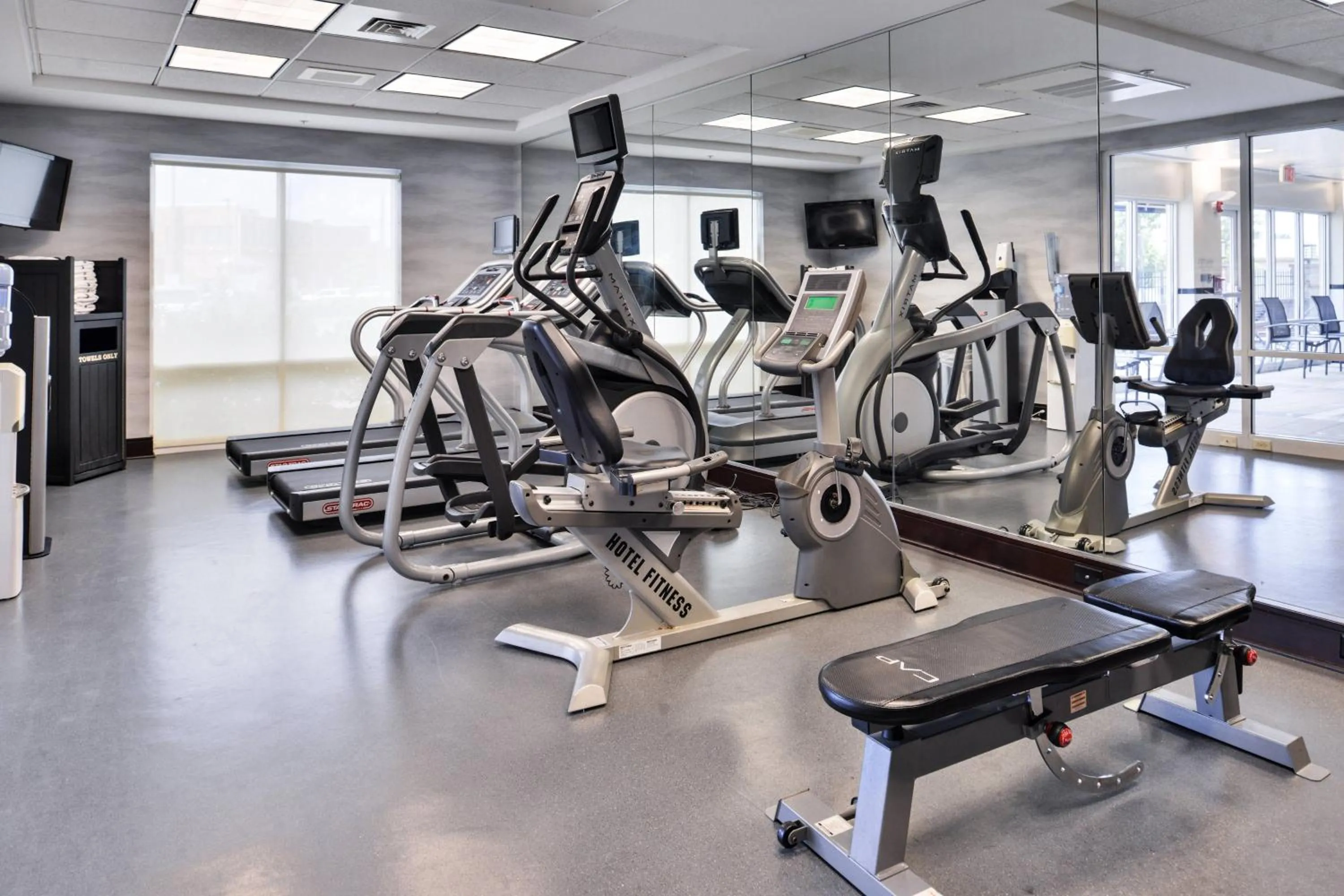 Fitness centre/facilities in Fairfield Inn and Suites by Marriott Birmingham Pelham/I-65