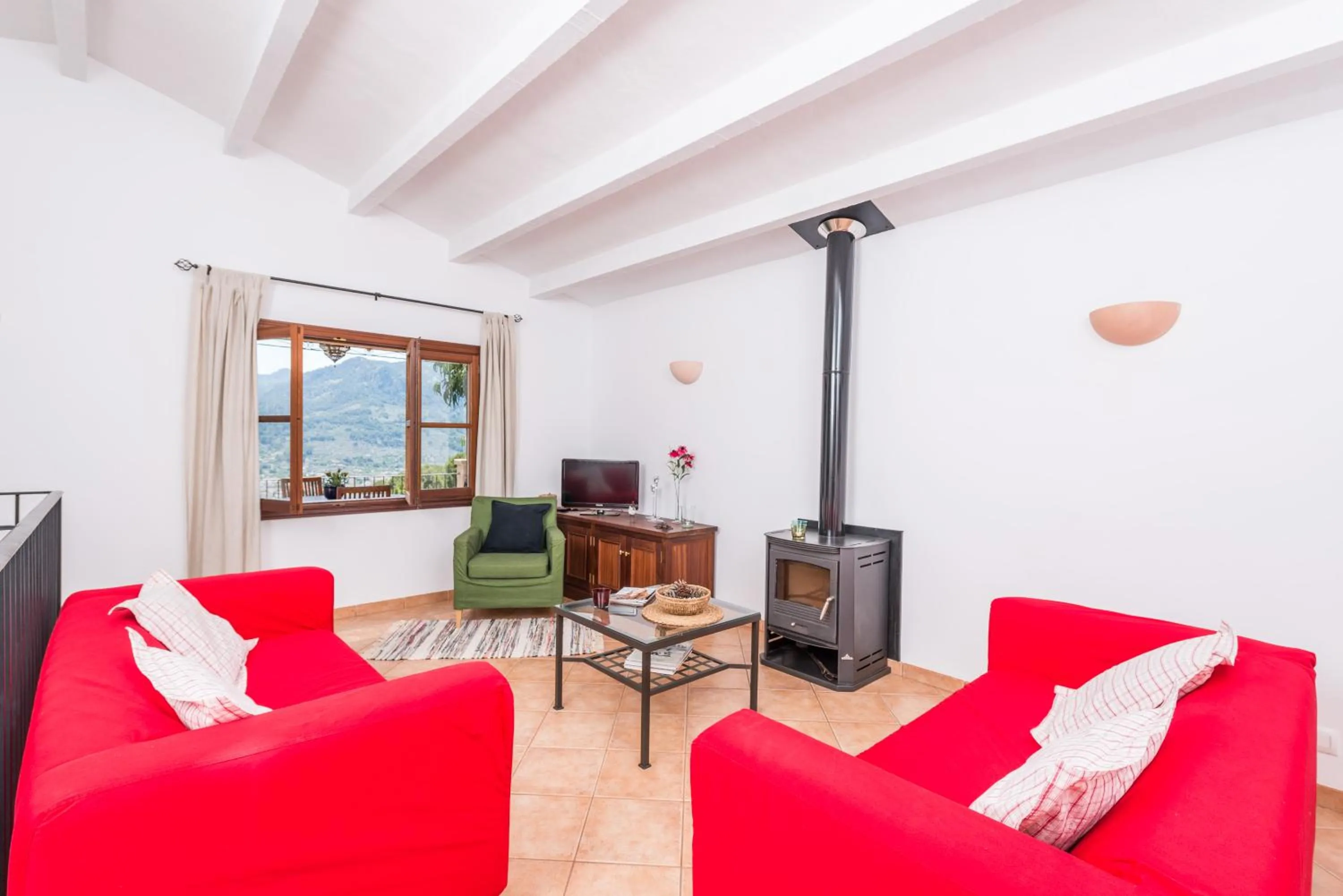 Living room in Son Bou