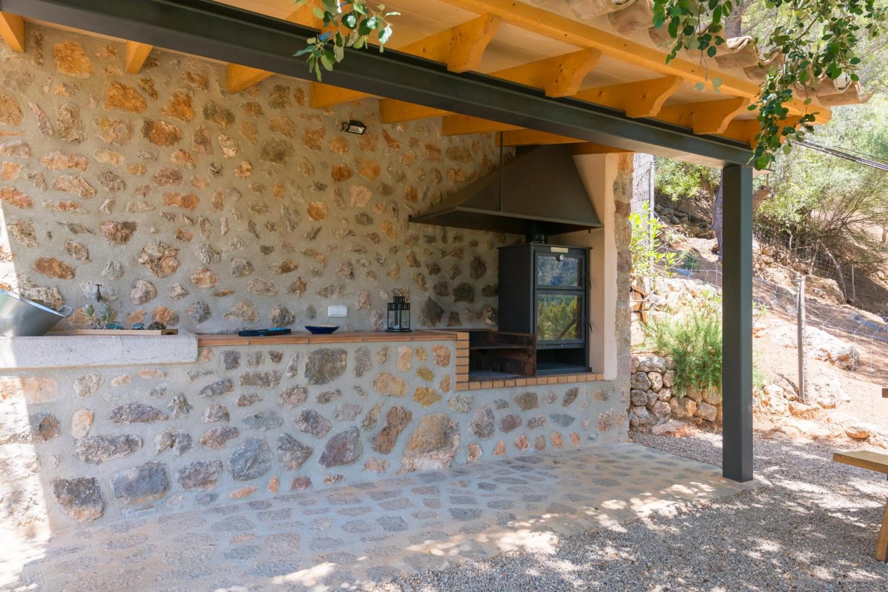 BBQ facilities in Son Bou