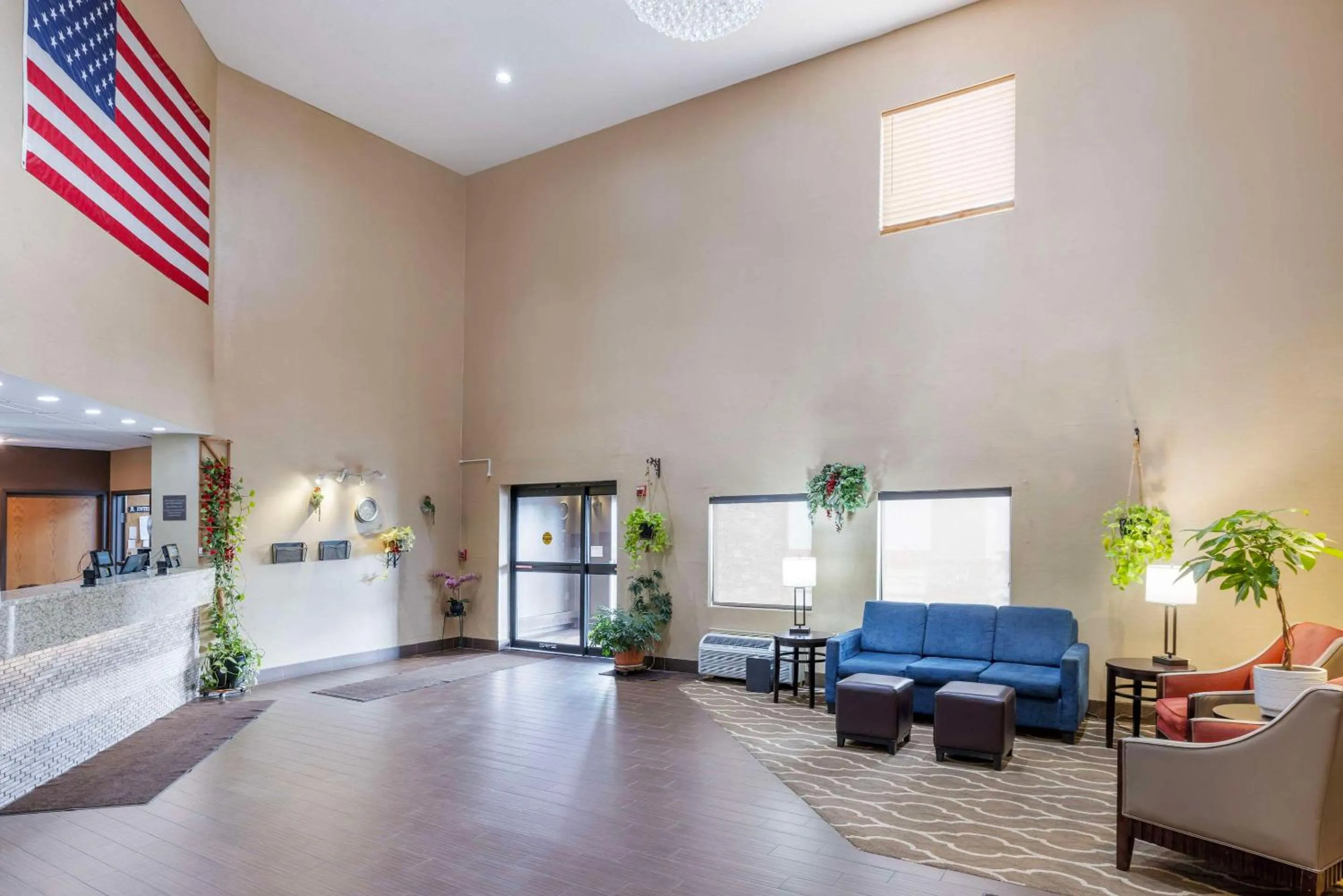 Lobby or reception in Comfort Inn Grain Valley
