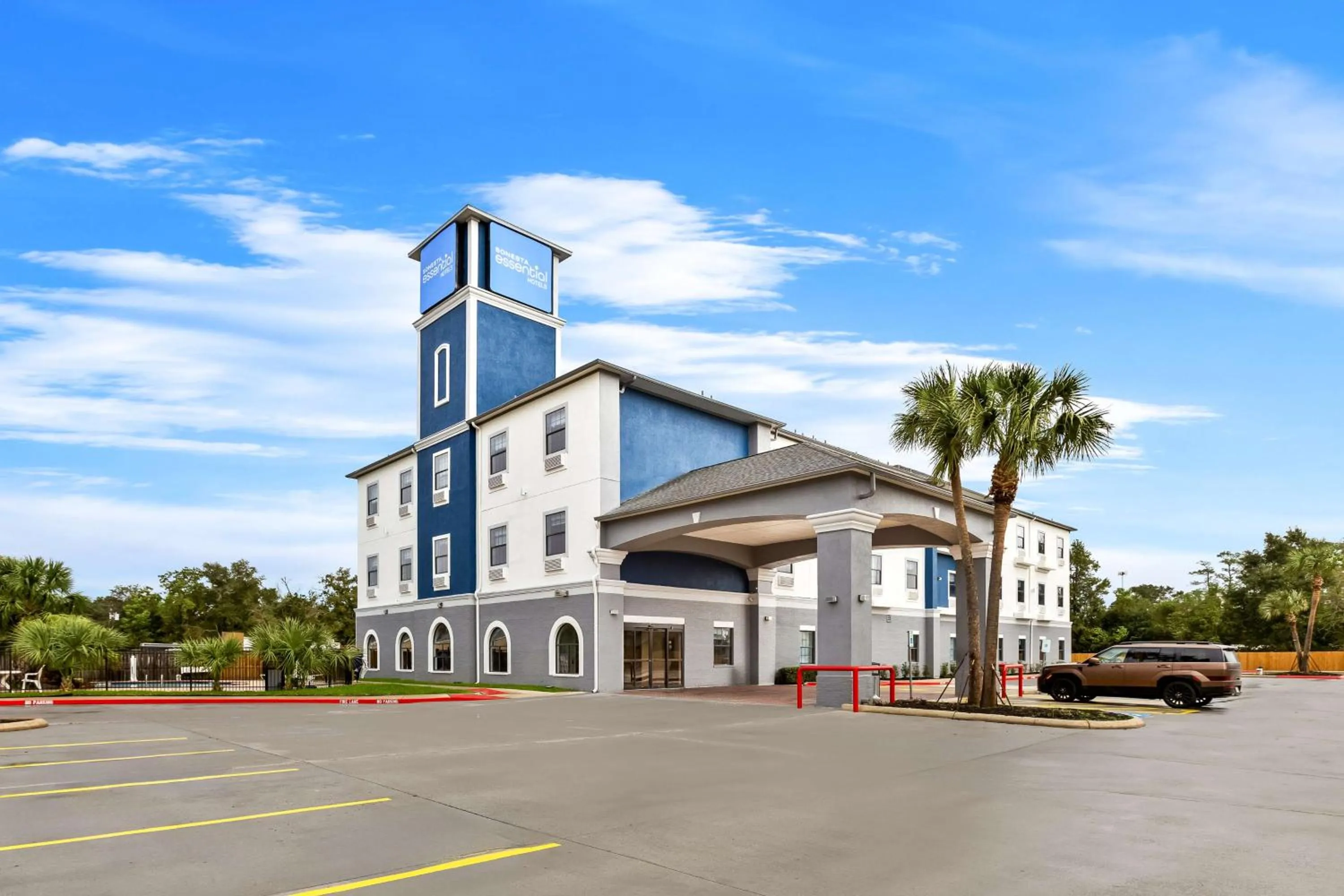 Property building in Econo Lodge Inn & Suites Beaumont