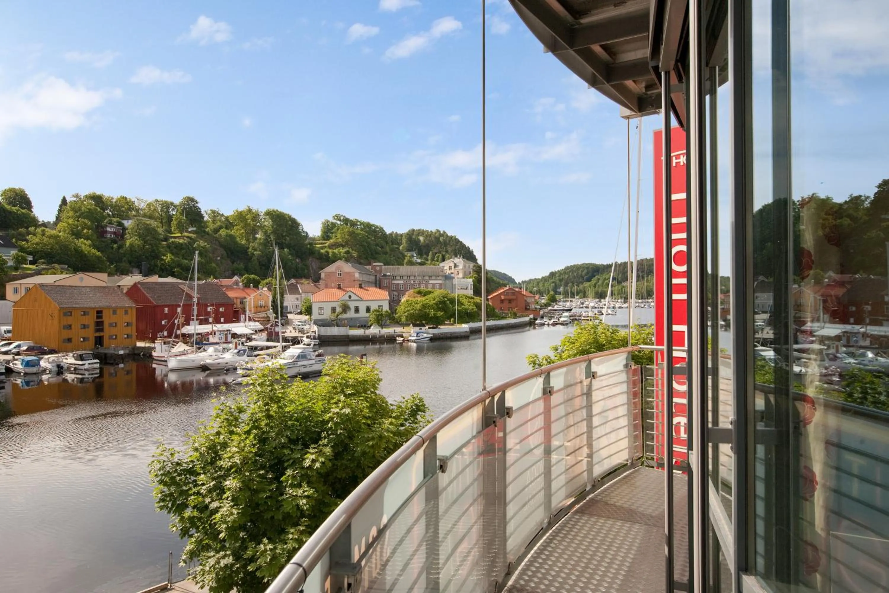 City view in Thon Hotel Halden
