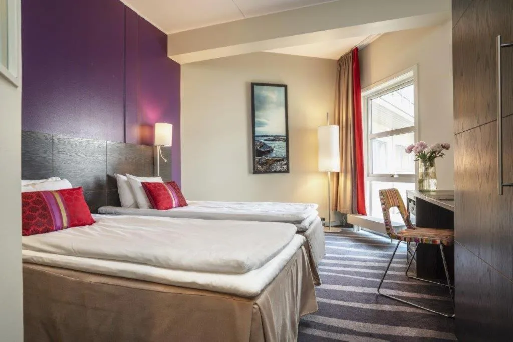 Bed in Thon Hotel Halden