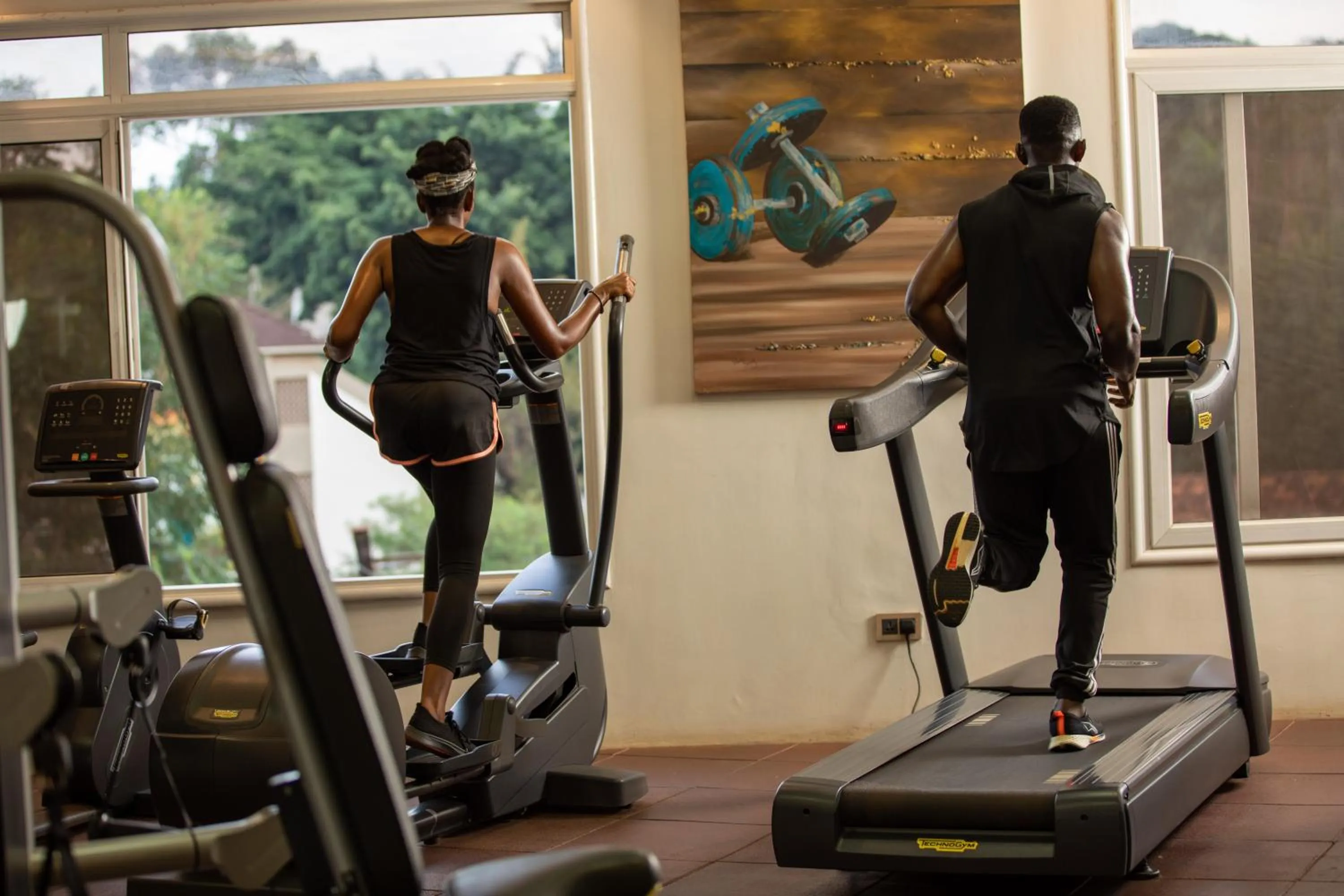 Fitness centre/facilities in Golden Tulip Canaan Kampala