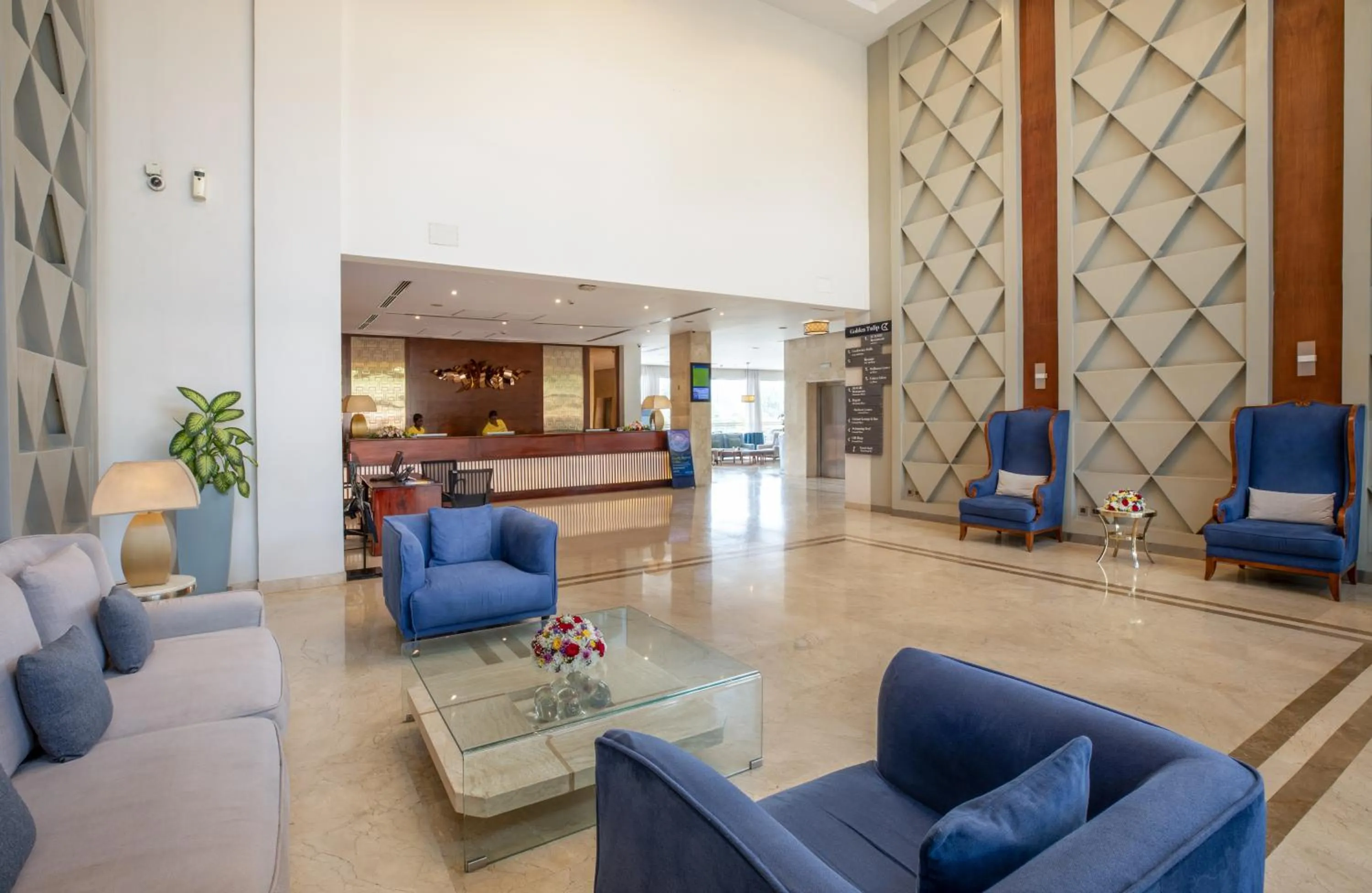 Lobby or reception in Golden Tulip Canaan Kampala