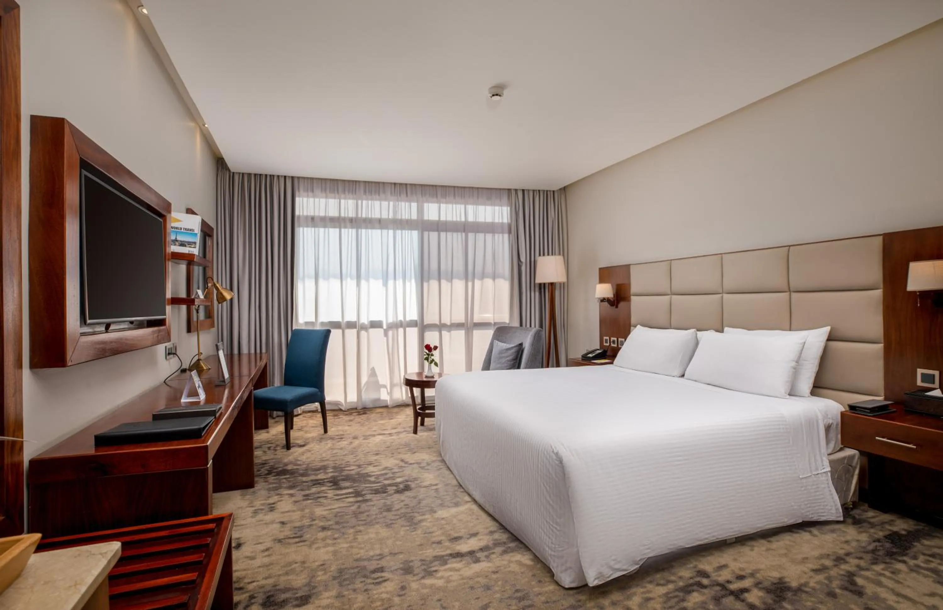 Bed in Golden Tulip Canaan Kampala