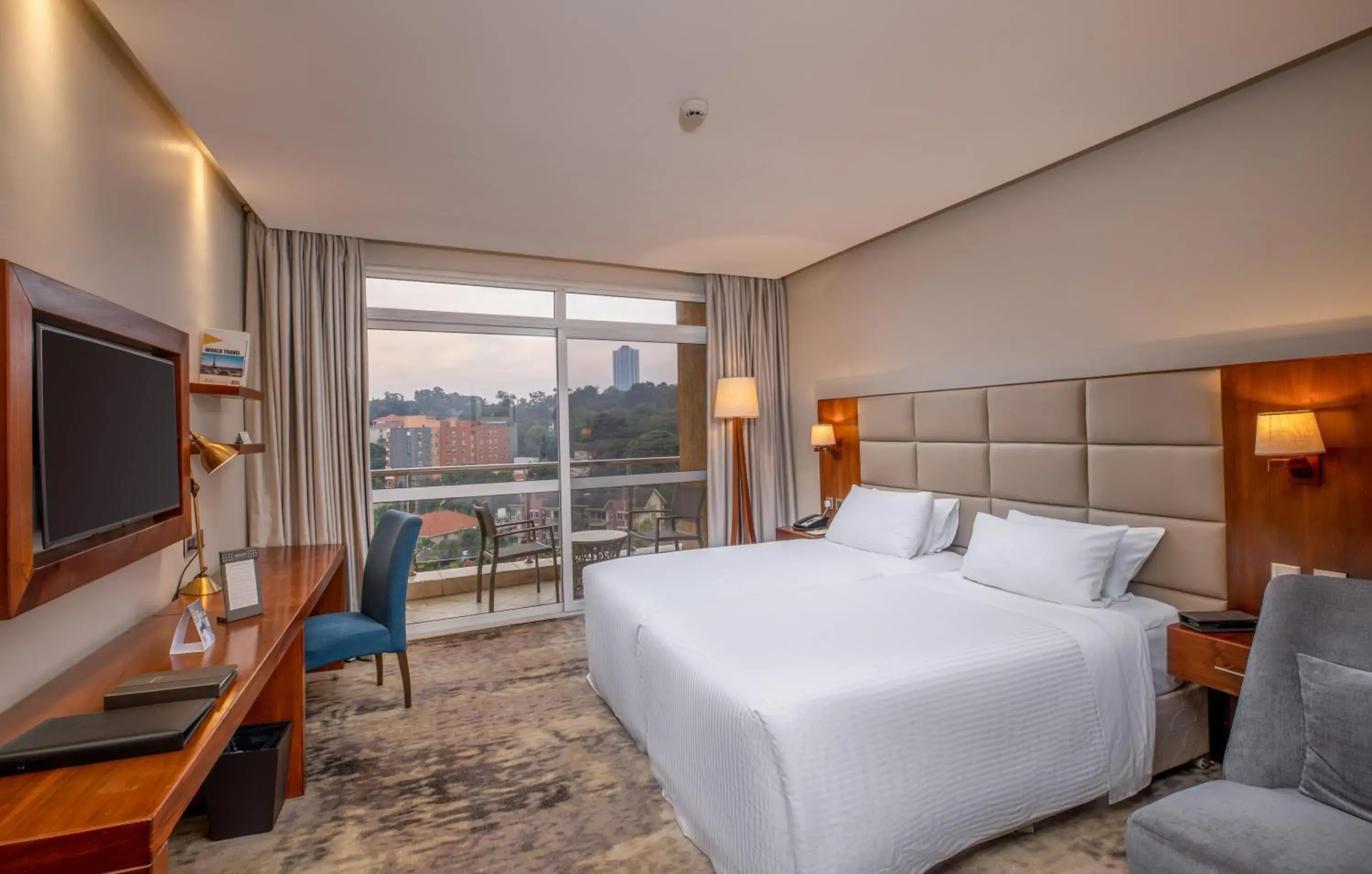 Superior Twin Room with Balcony in Golden Tulip Canaan Kampala Superior Twin Room with Balcony in Golden Tulip Canaan Kampala