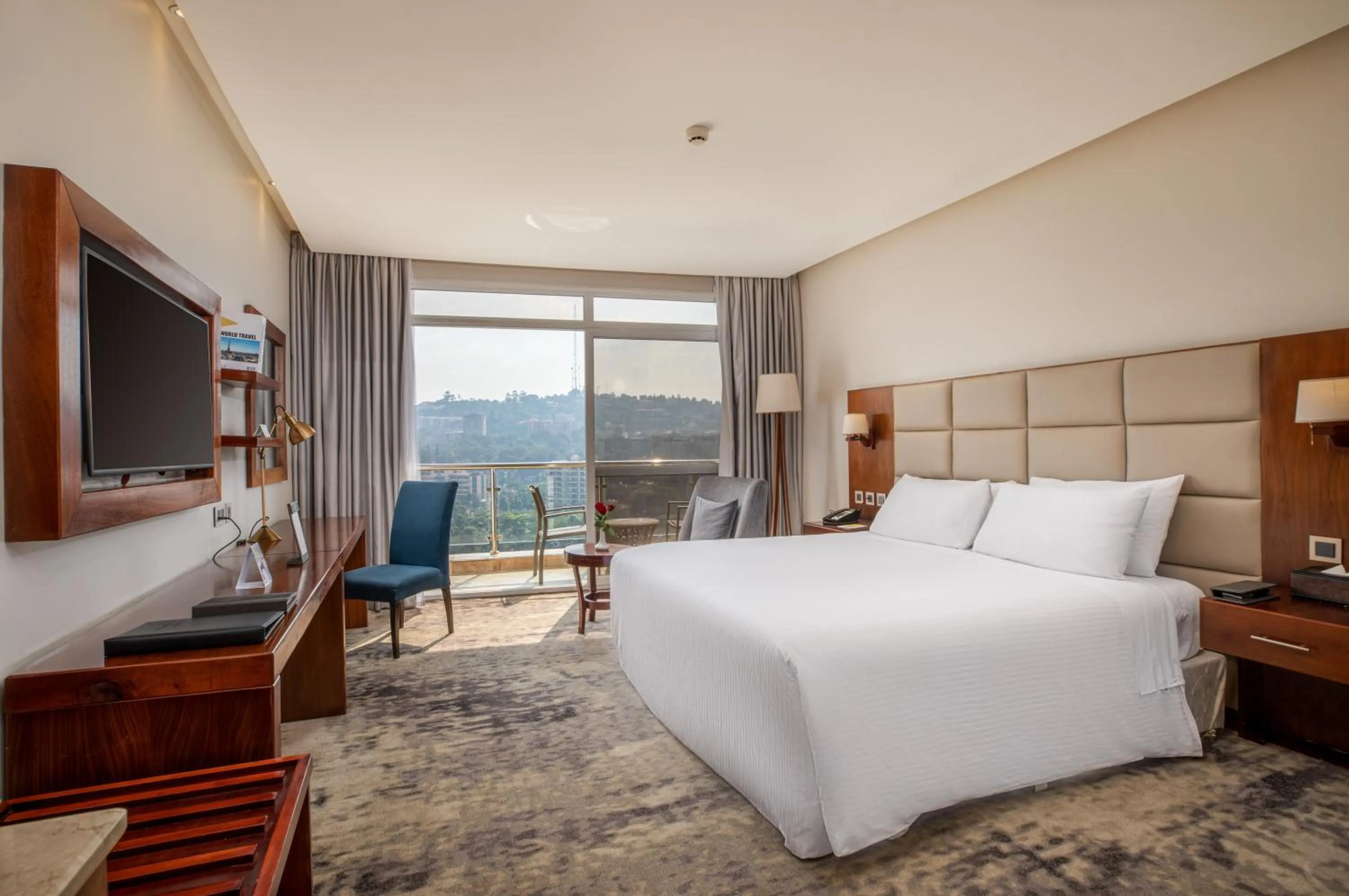 Bed in Golden Tulip Canaan Kampala