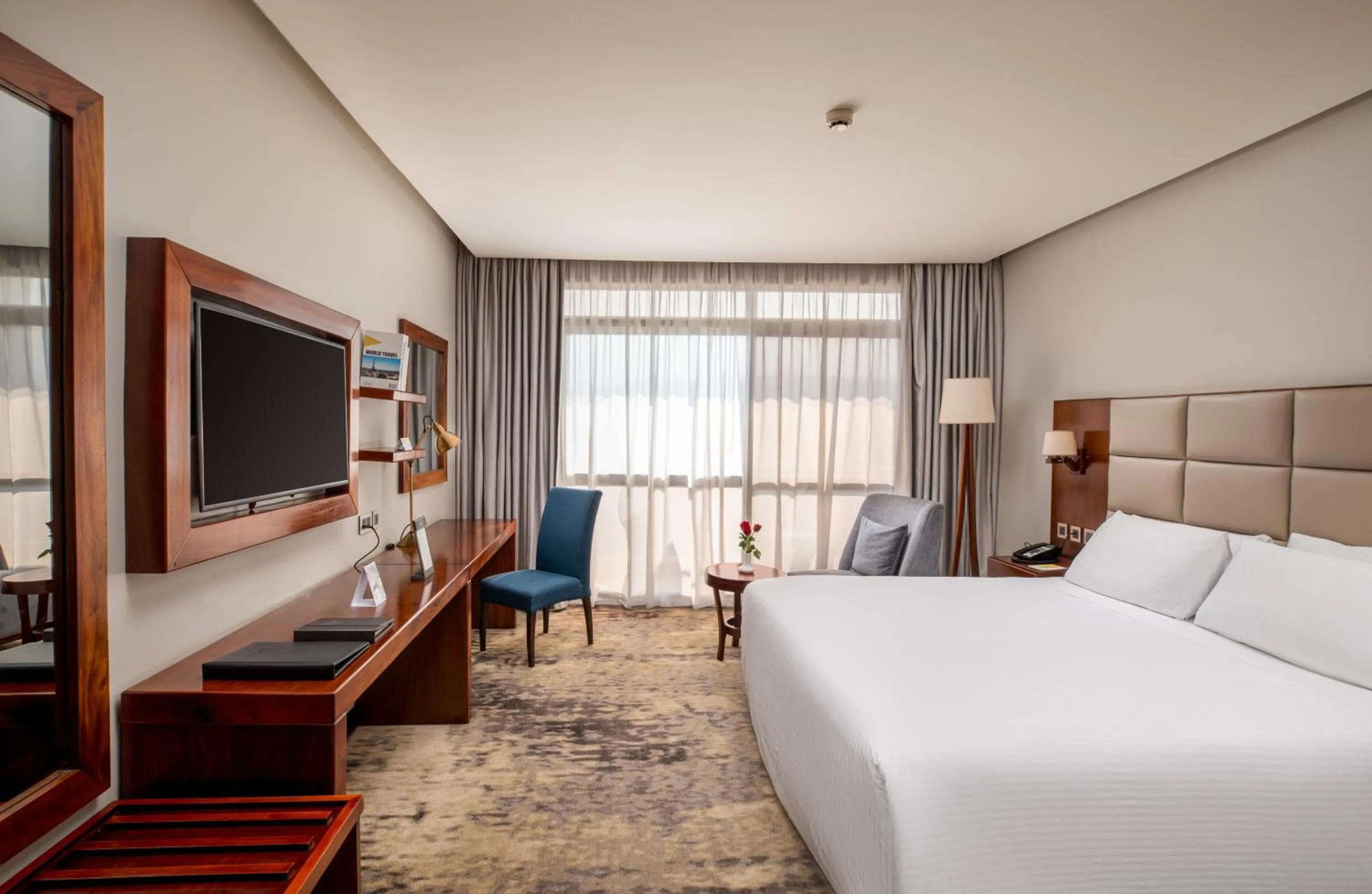 Bed in Golden Tulip Canaan Kampala