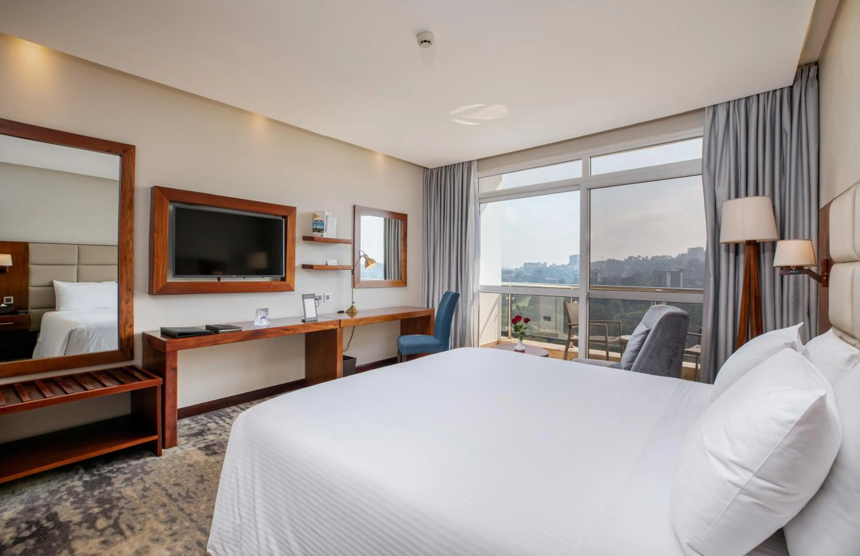 Bed in Golden Tulip Canaan Kampala