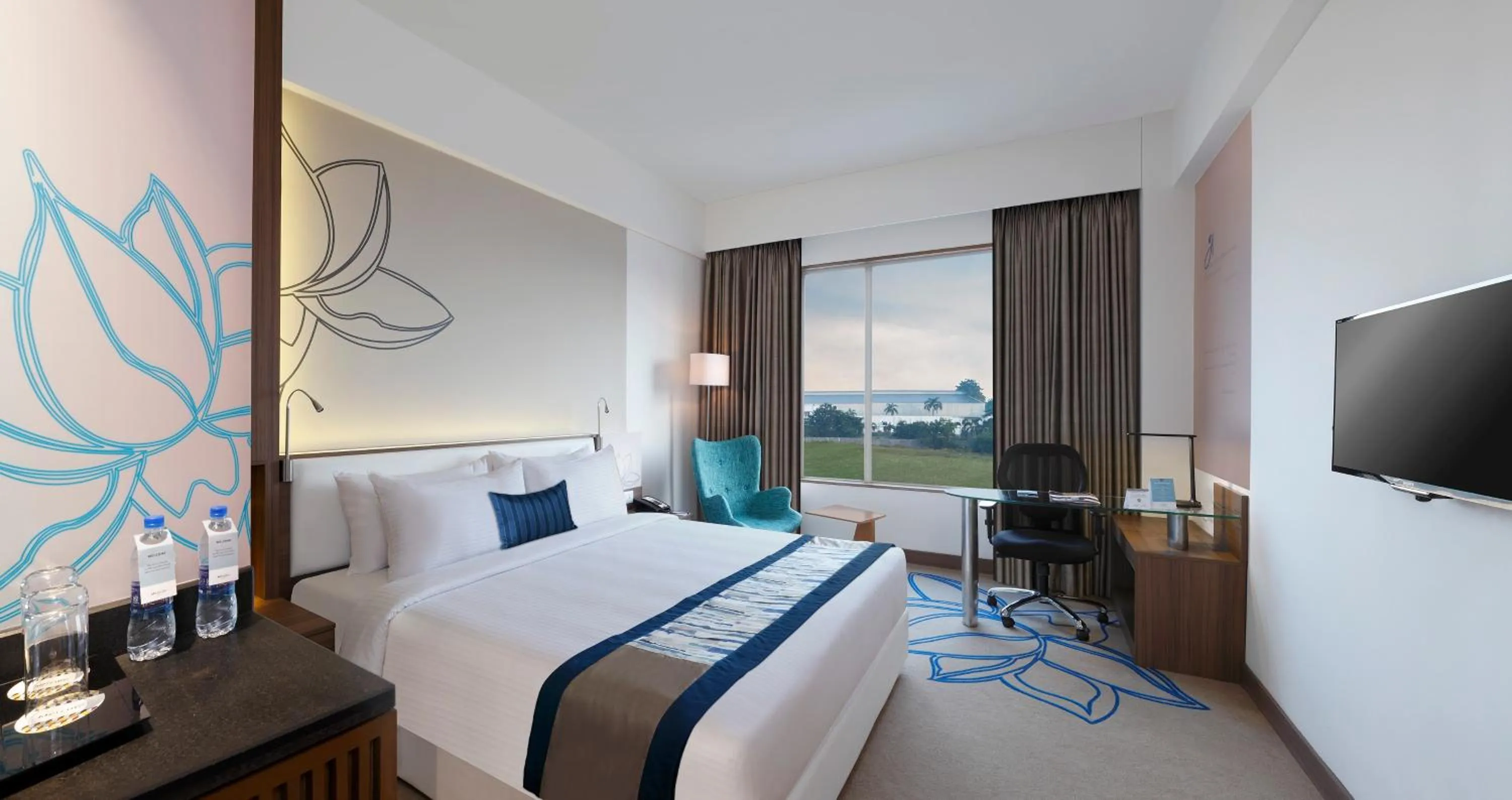 Bedroom, Bed in Mercure Chennai Sriperumbudur