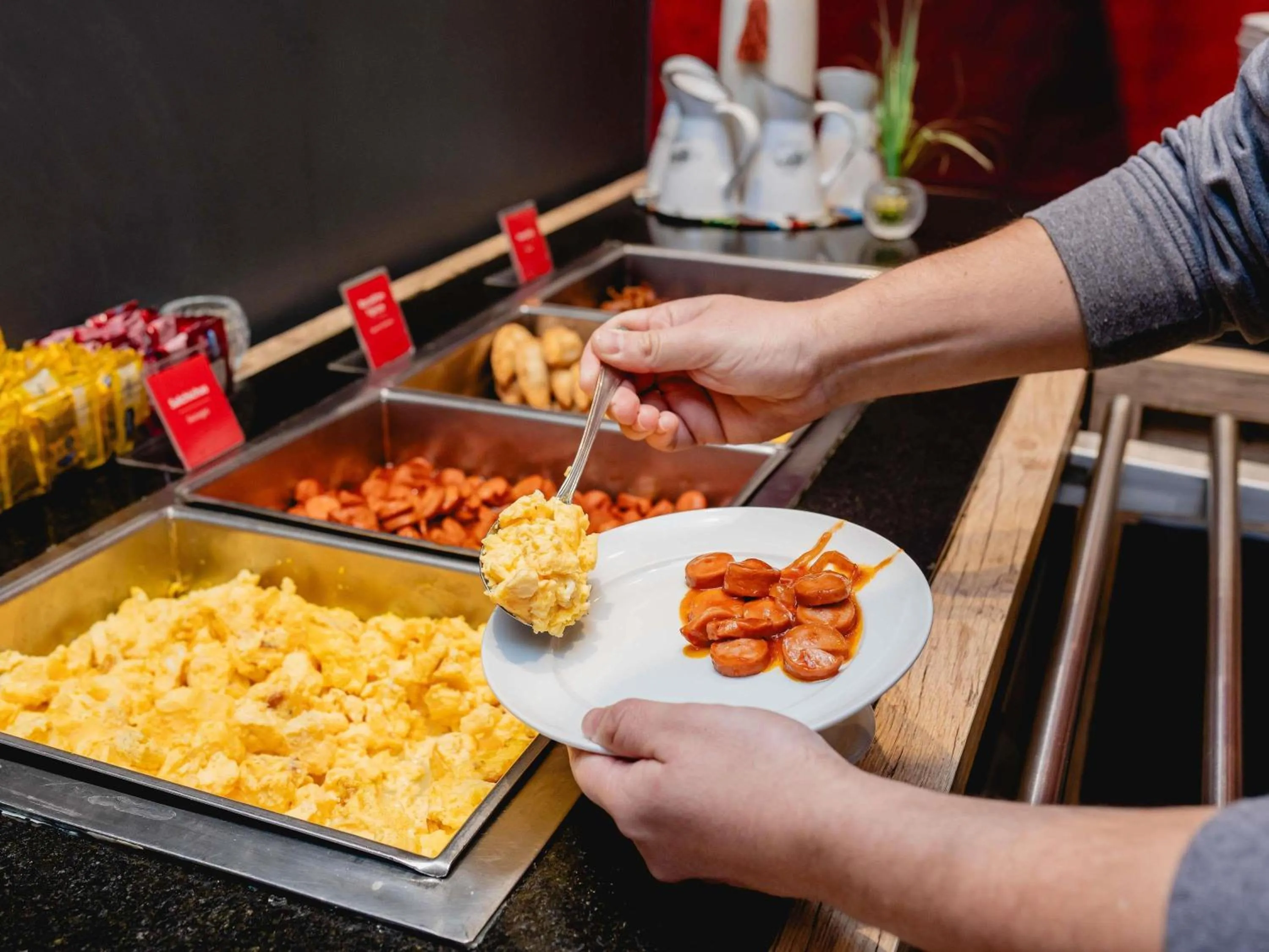 Breakfast in ibis Asuncion