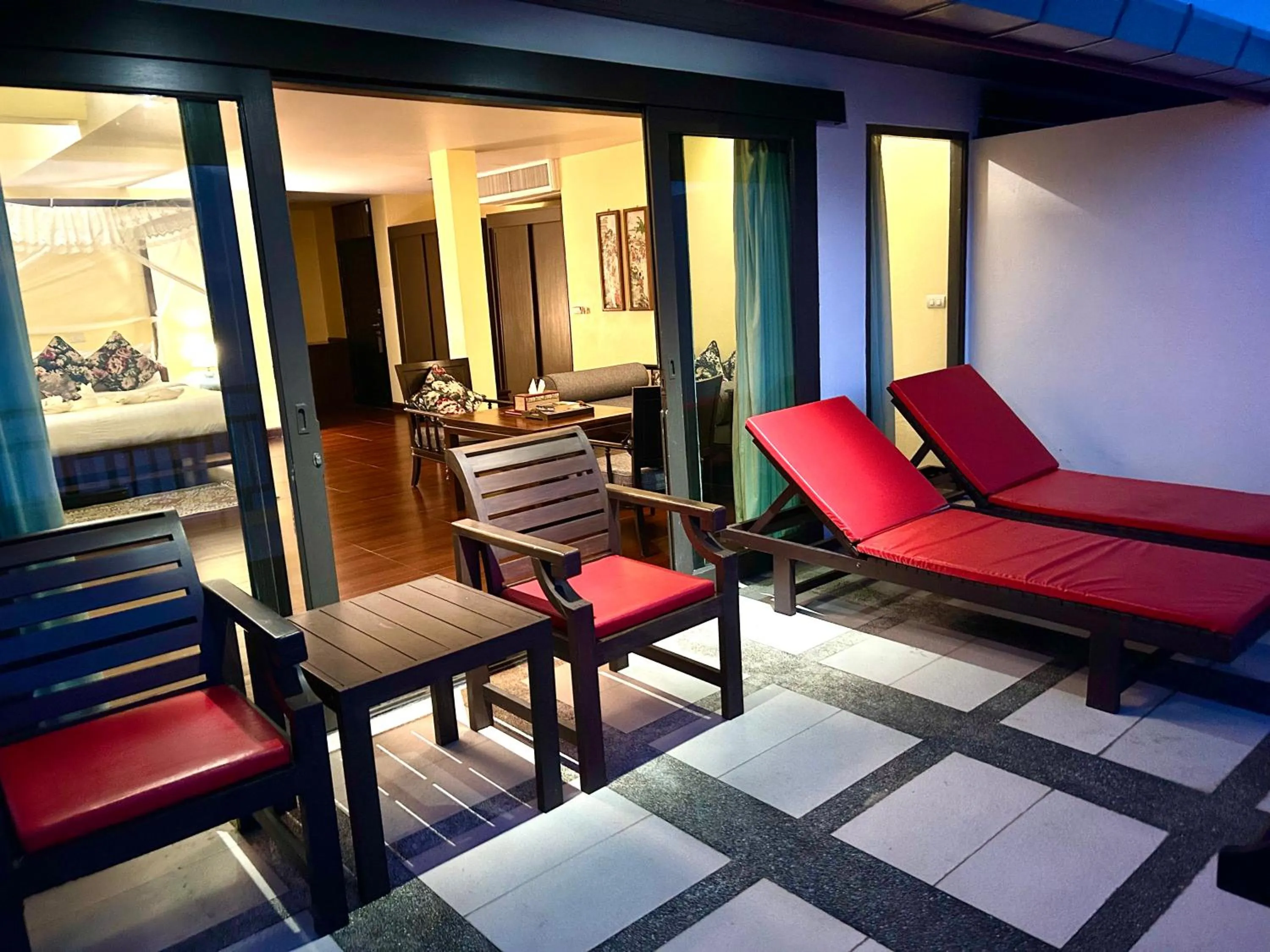 Balcony/Terrace in Cinnamon Beach Villas