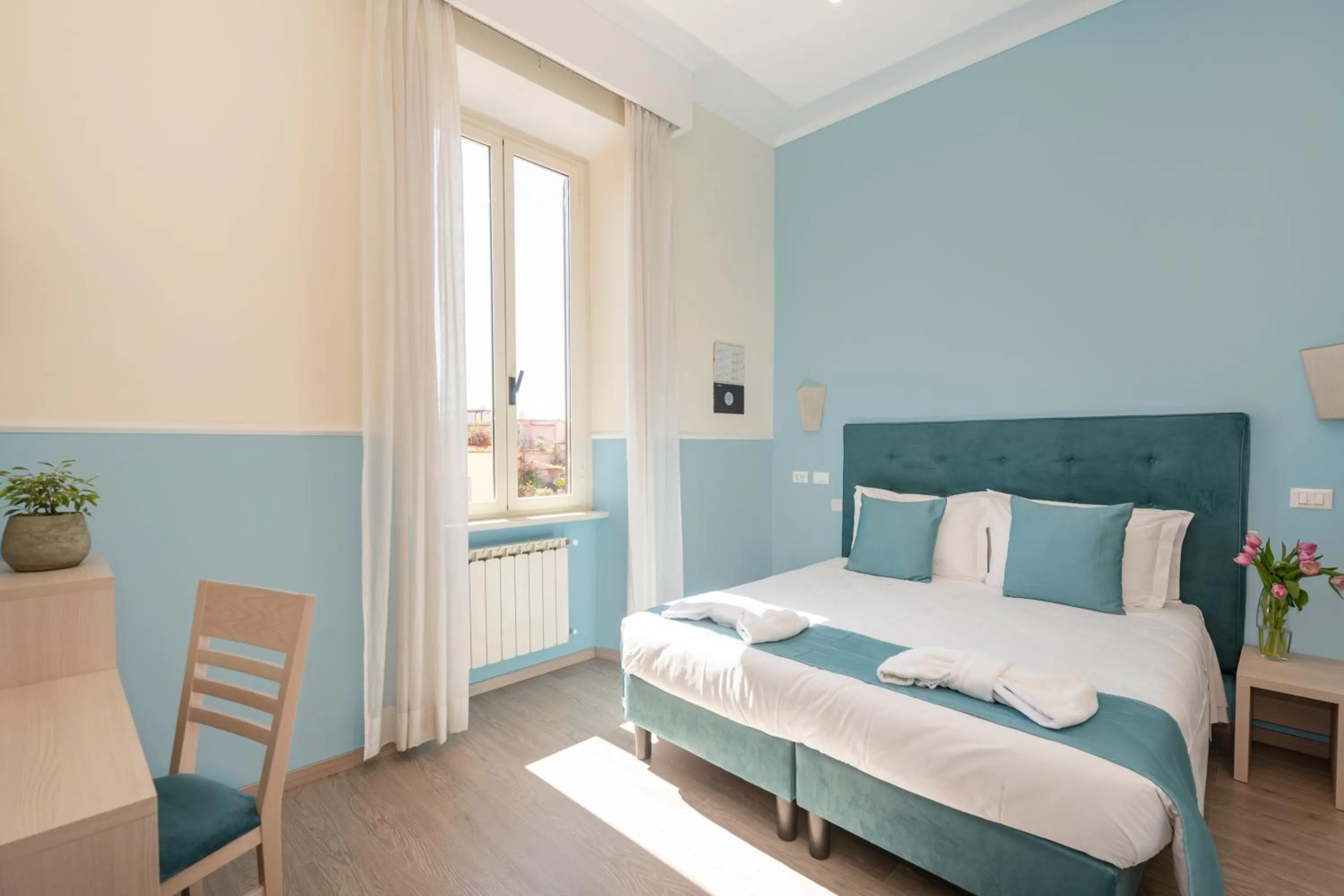 Bedroom, Bed in Hotel Parker - Gruppo BLAM HOTELS