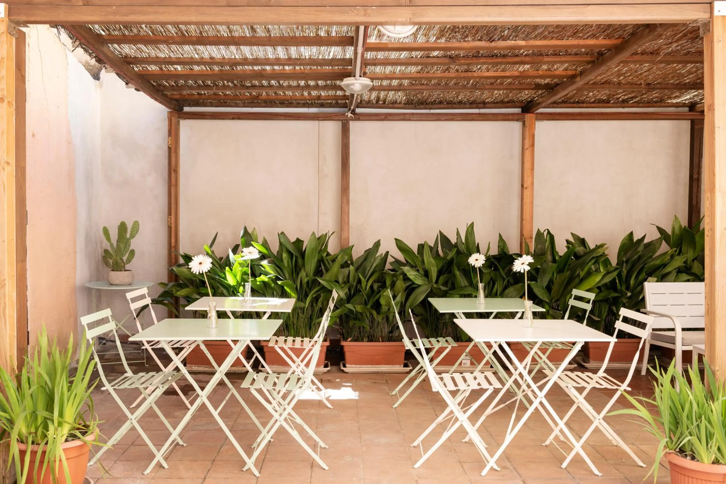 Patio in Hotel Parker - Gruppo BLAM HOTELS