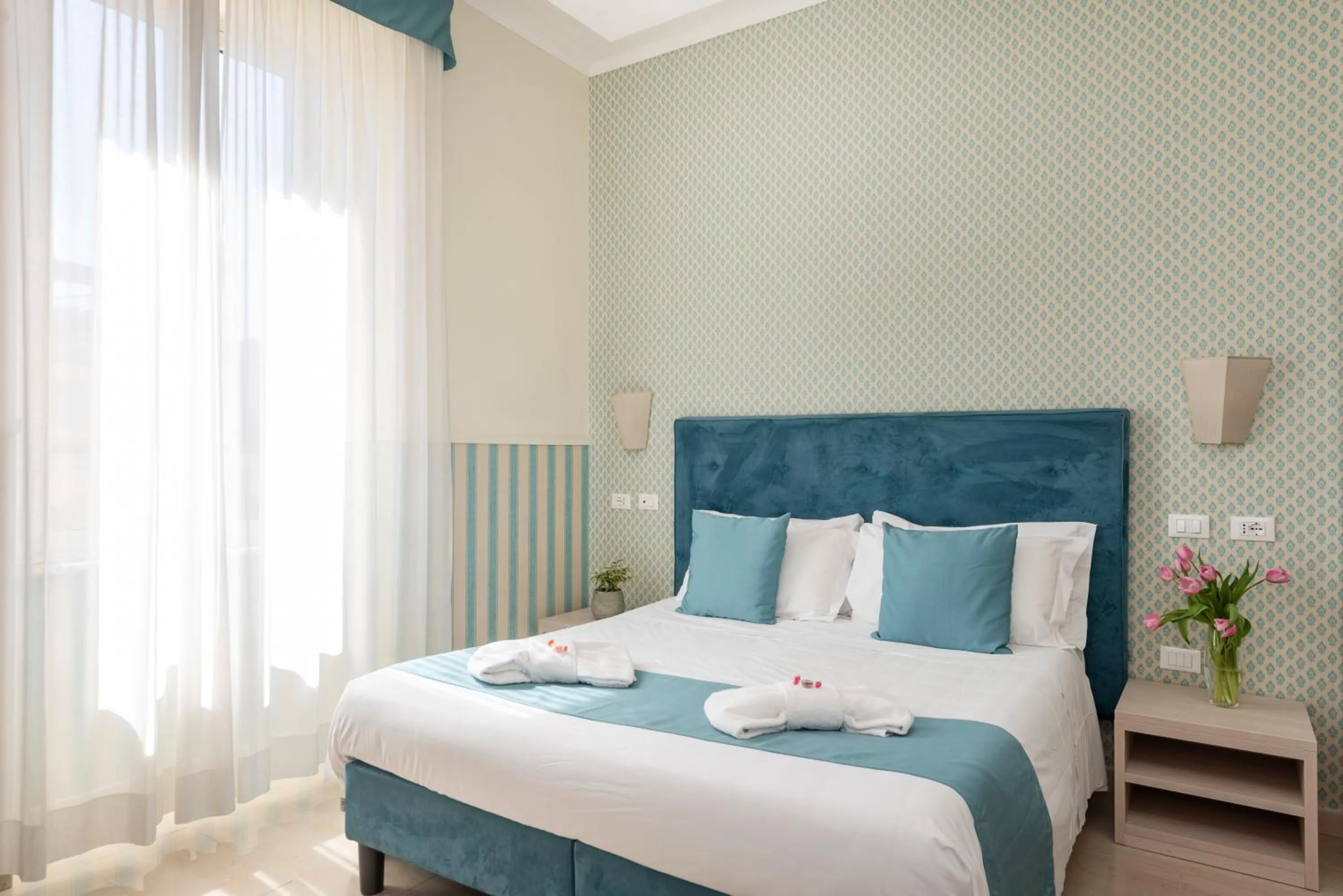 Bedroom, Bed in Hotel Parker - Gruppo BLAM HOTELS