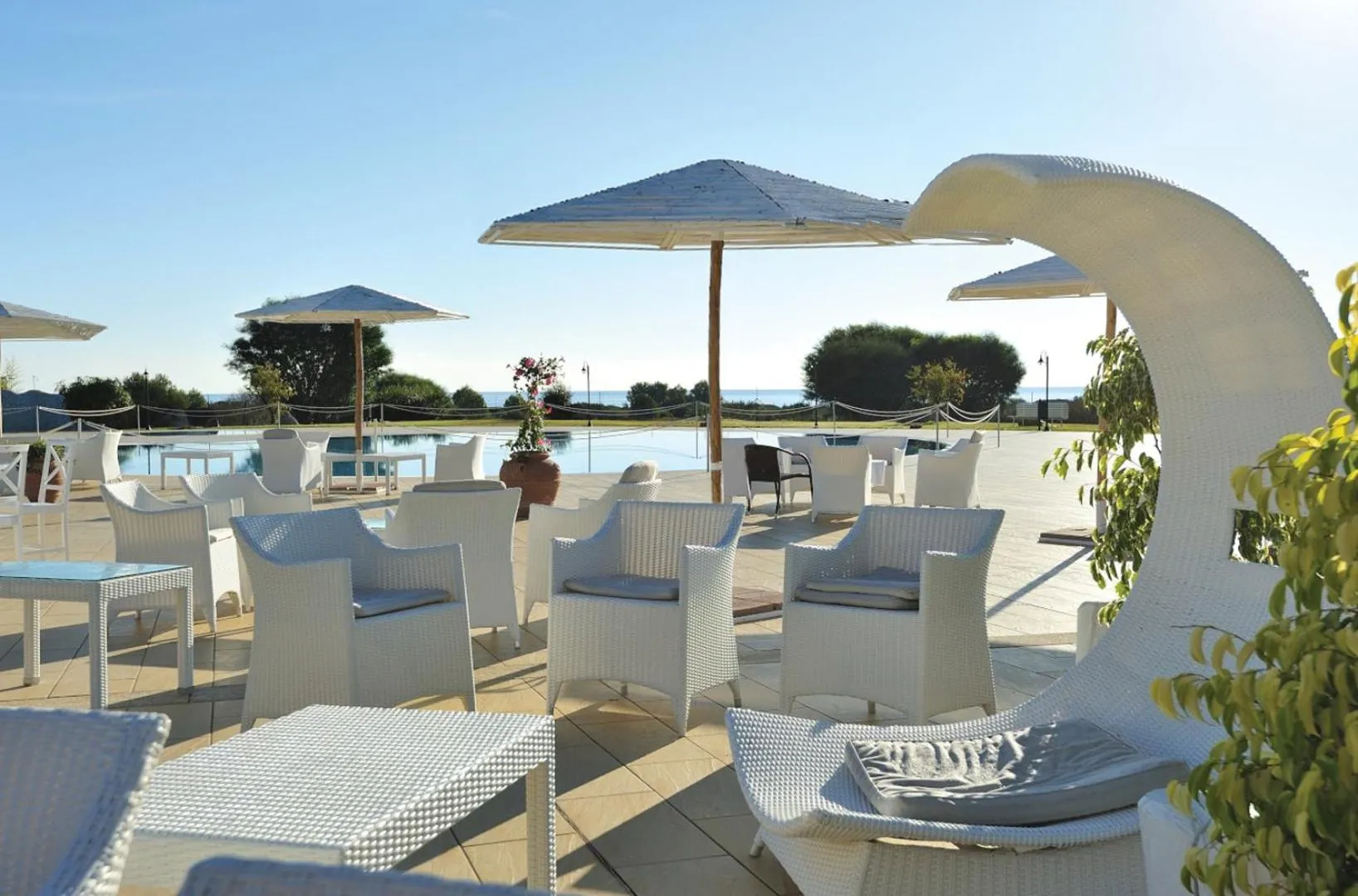 Solarium in Hotel Baia Del Porto