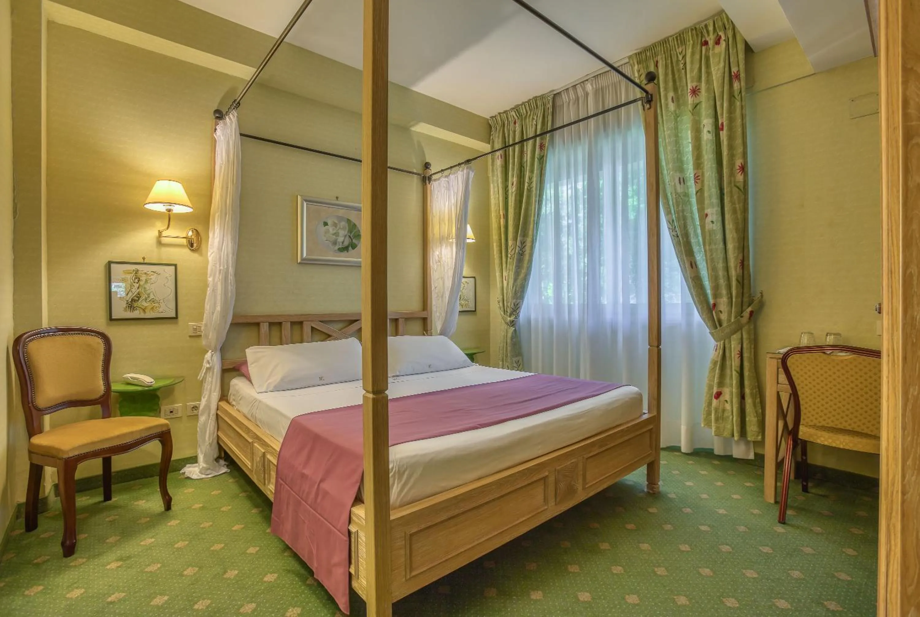 Bed in Hotel Des Reves