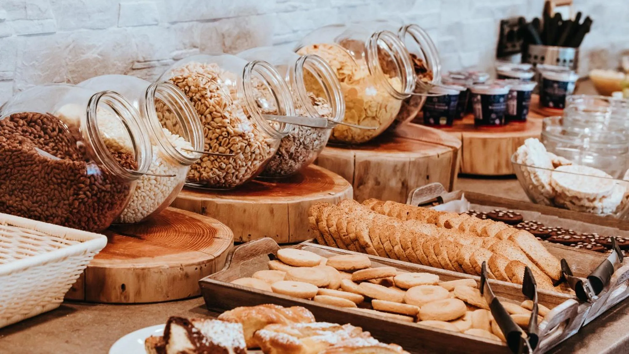 Buffet breakfast in Gaia Residence Hotel