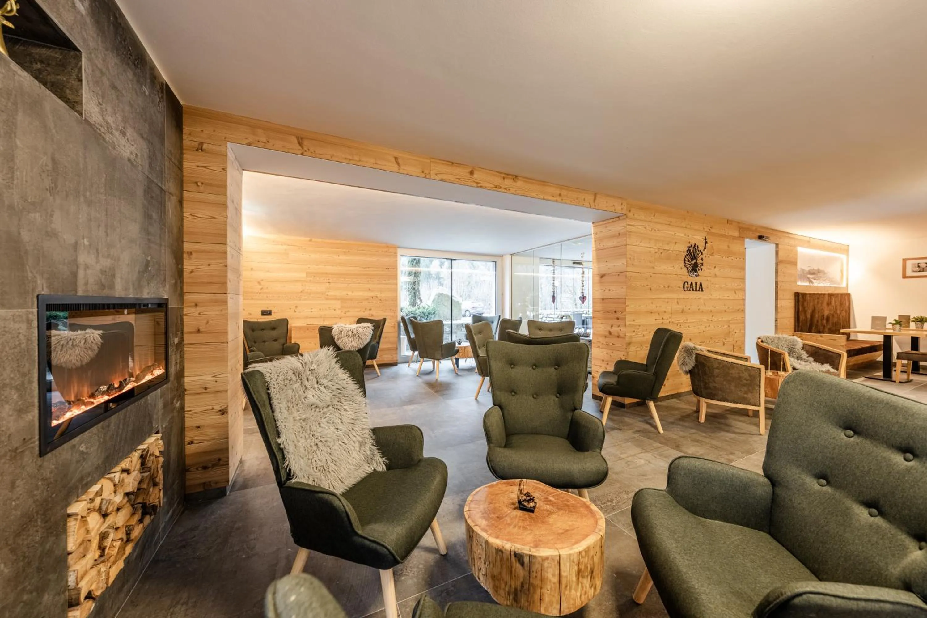 Lobby or reception in Gaia Residence Hotel