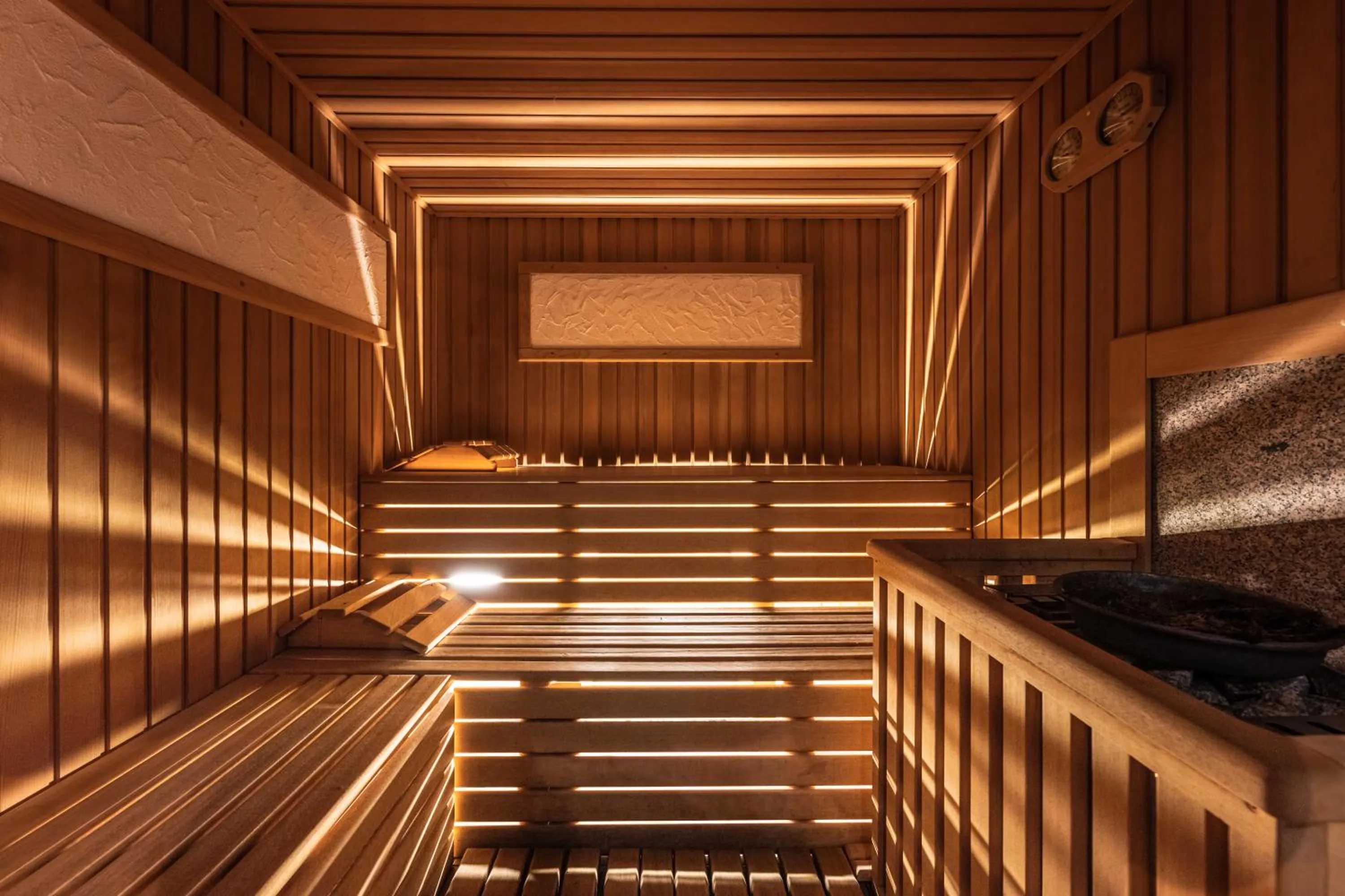 Sauna in Gaia Residence Hotel