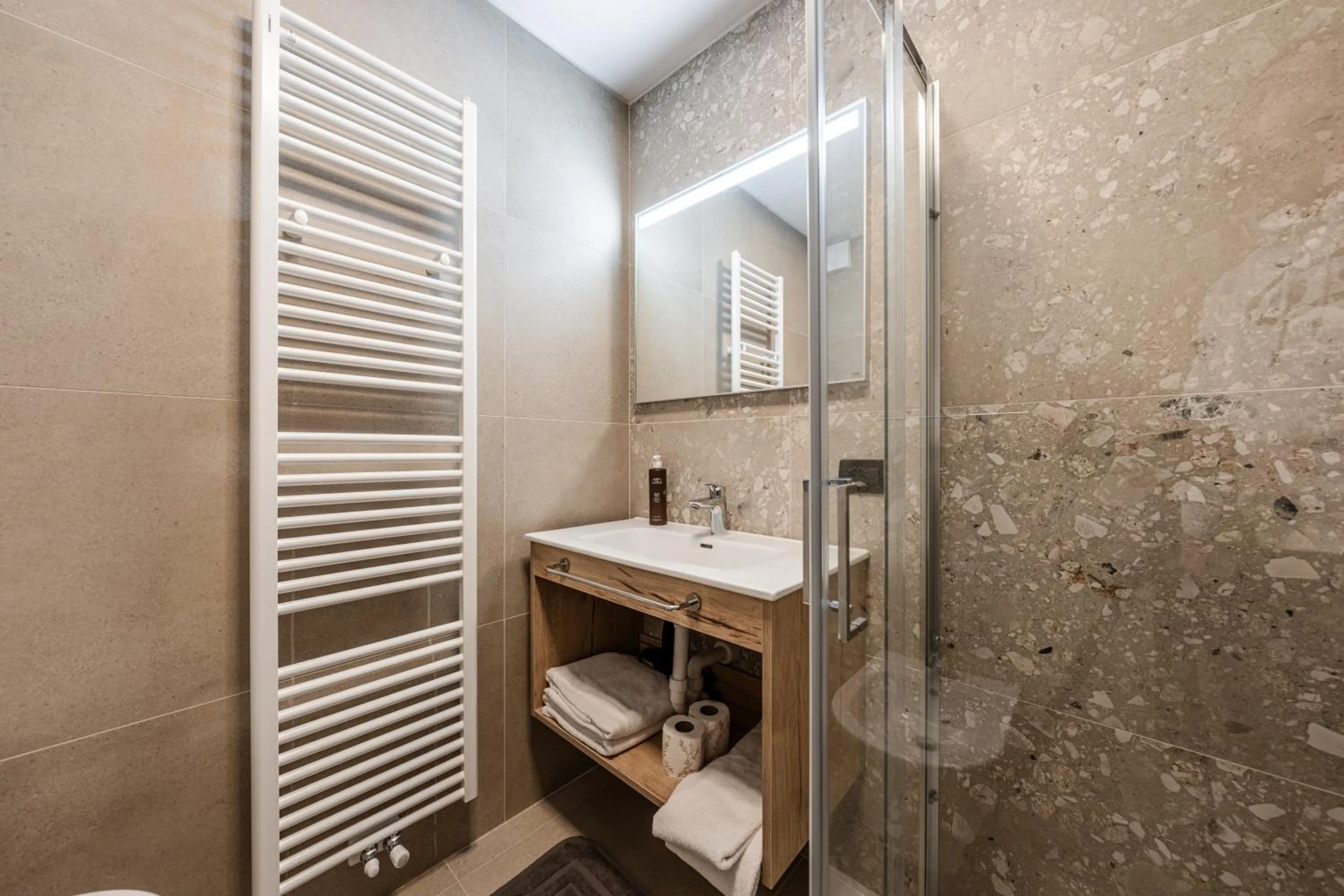 Bathroom in Gaia Residence Hotel