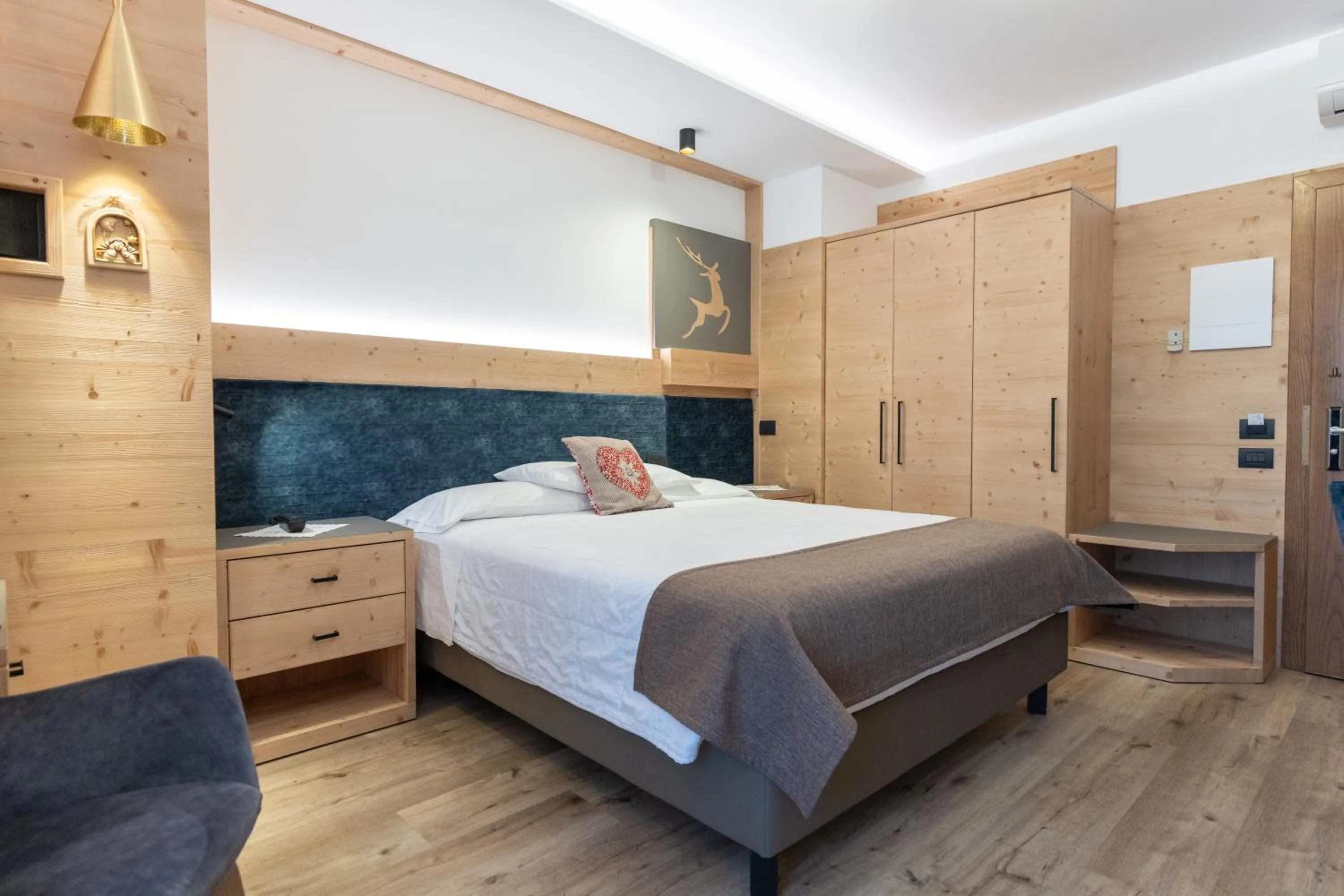 Bed in Alexander Hotel Alpine Wellness Dolomites