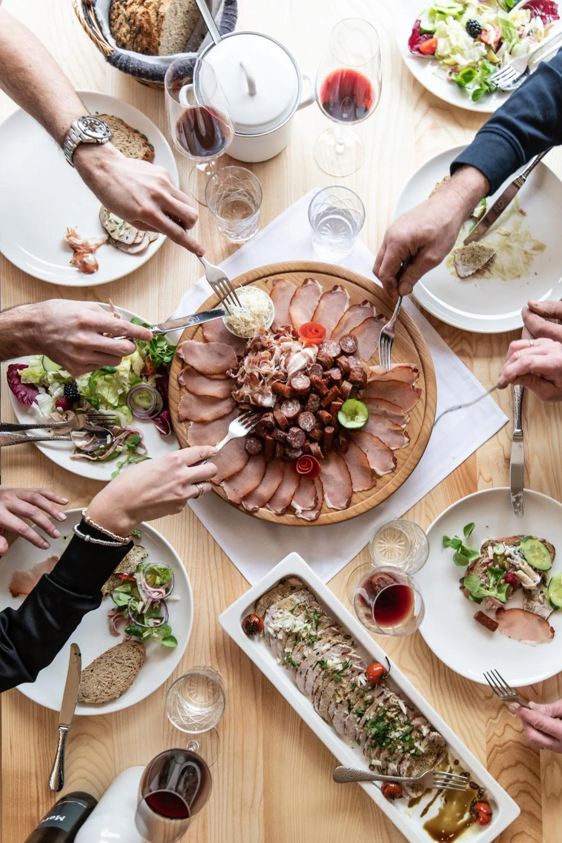 Food close-up in Mari Pop Hotel