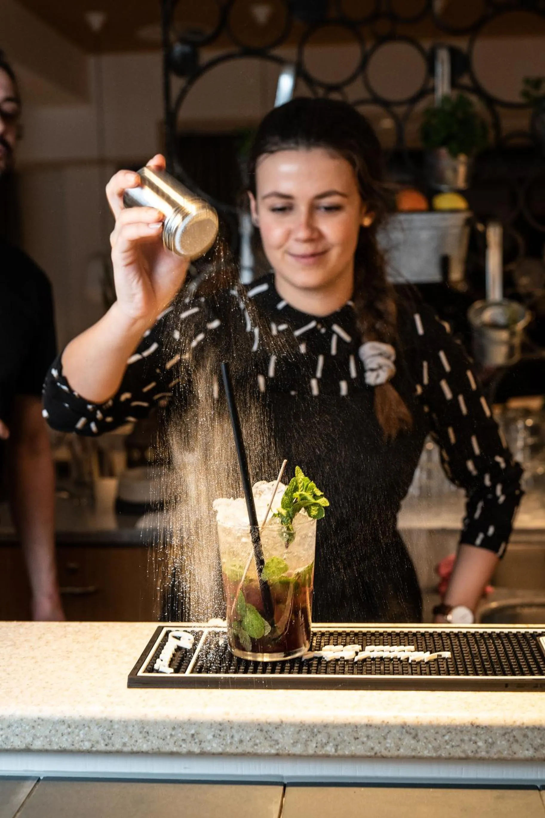 People in Mari Pop Hotel