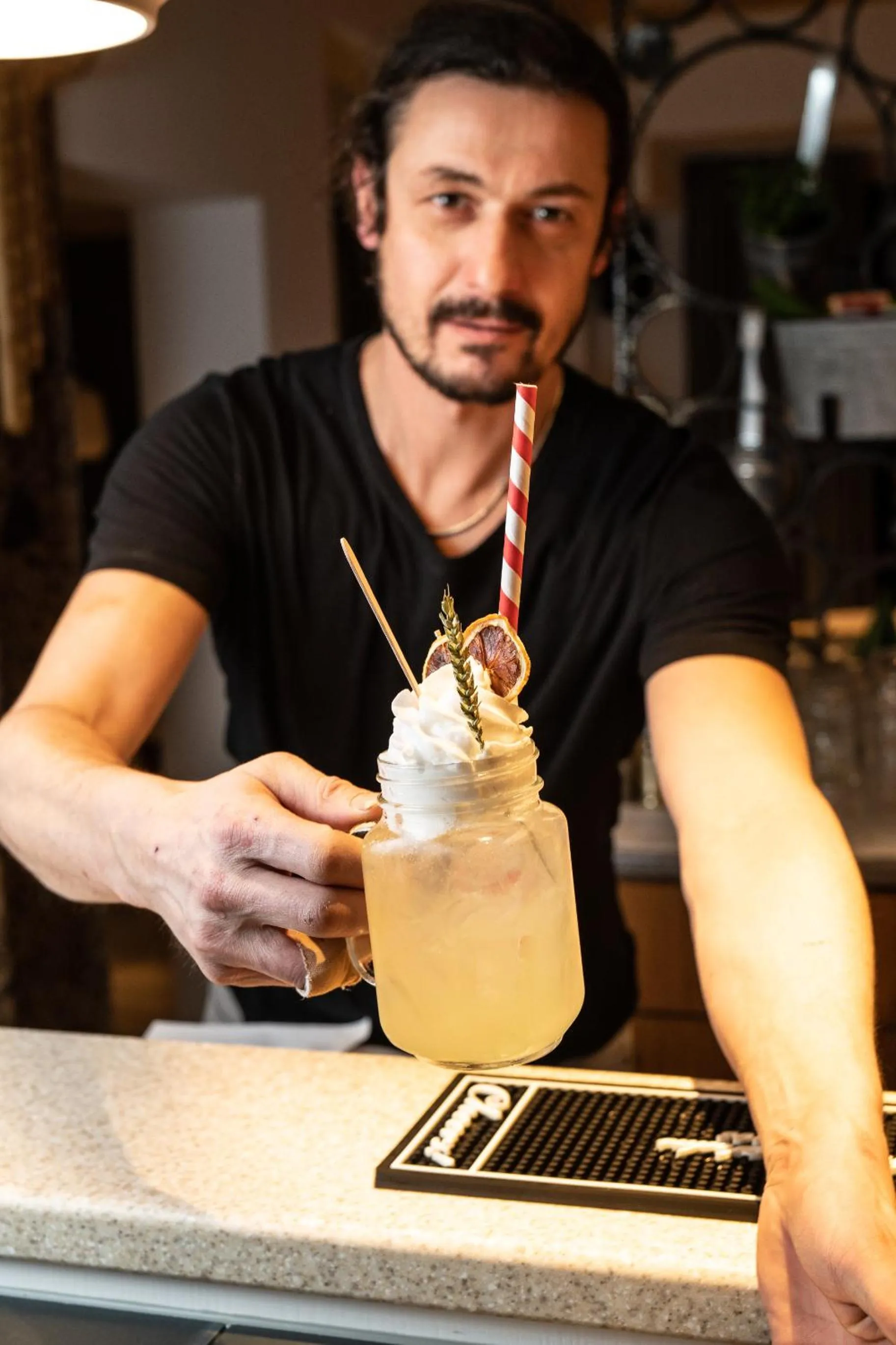 Lounge or bar in Mari Pop Hotel