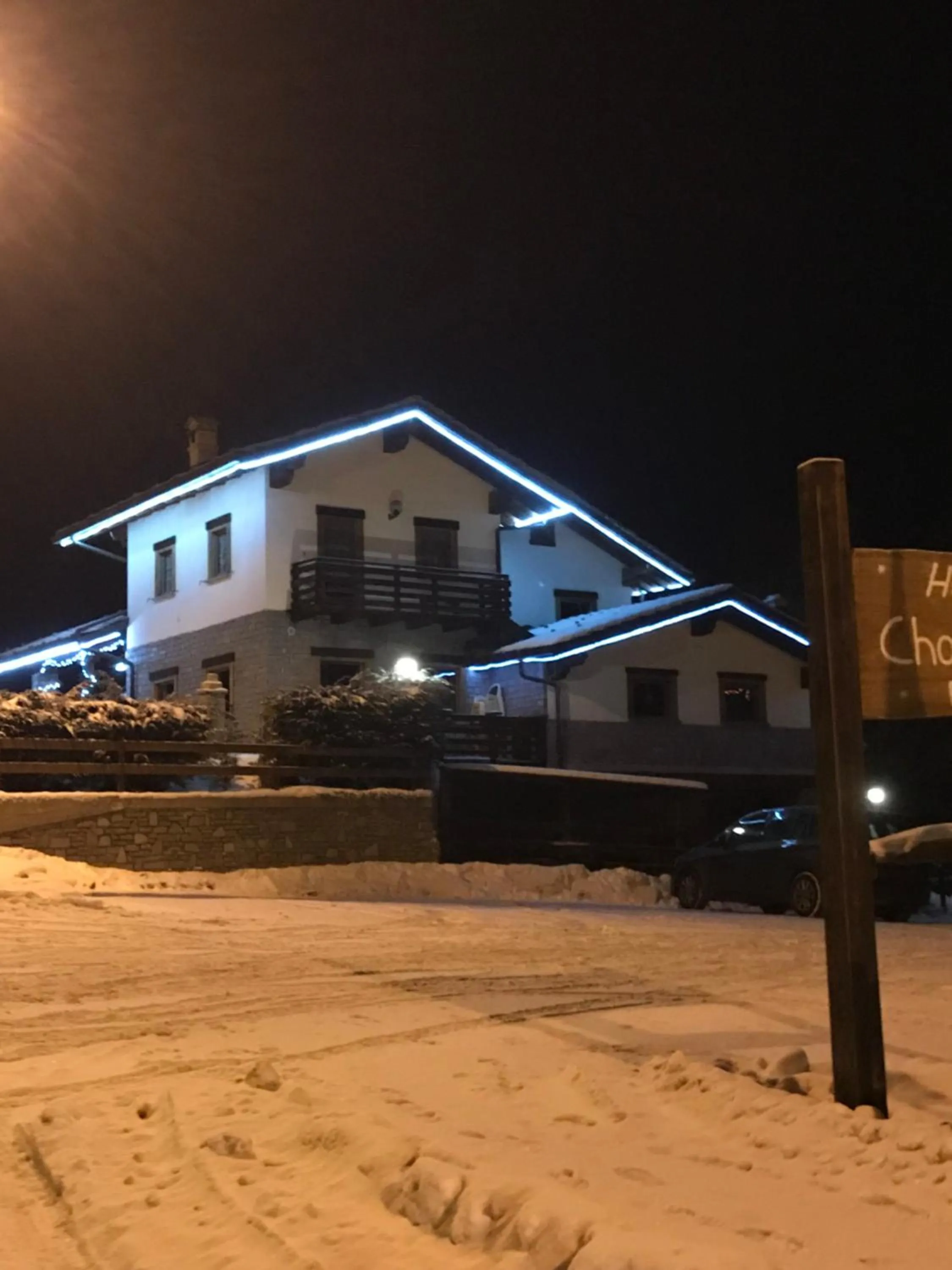 Quiet street view in Hotel Chacaril