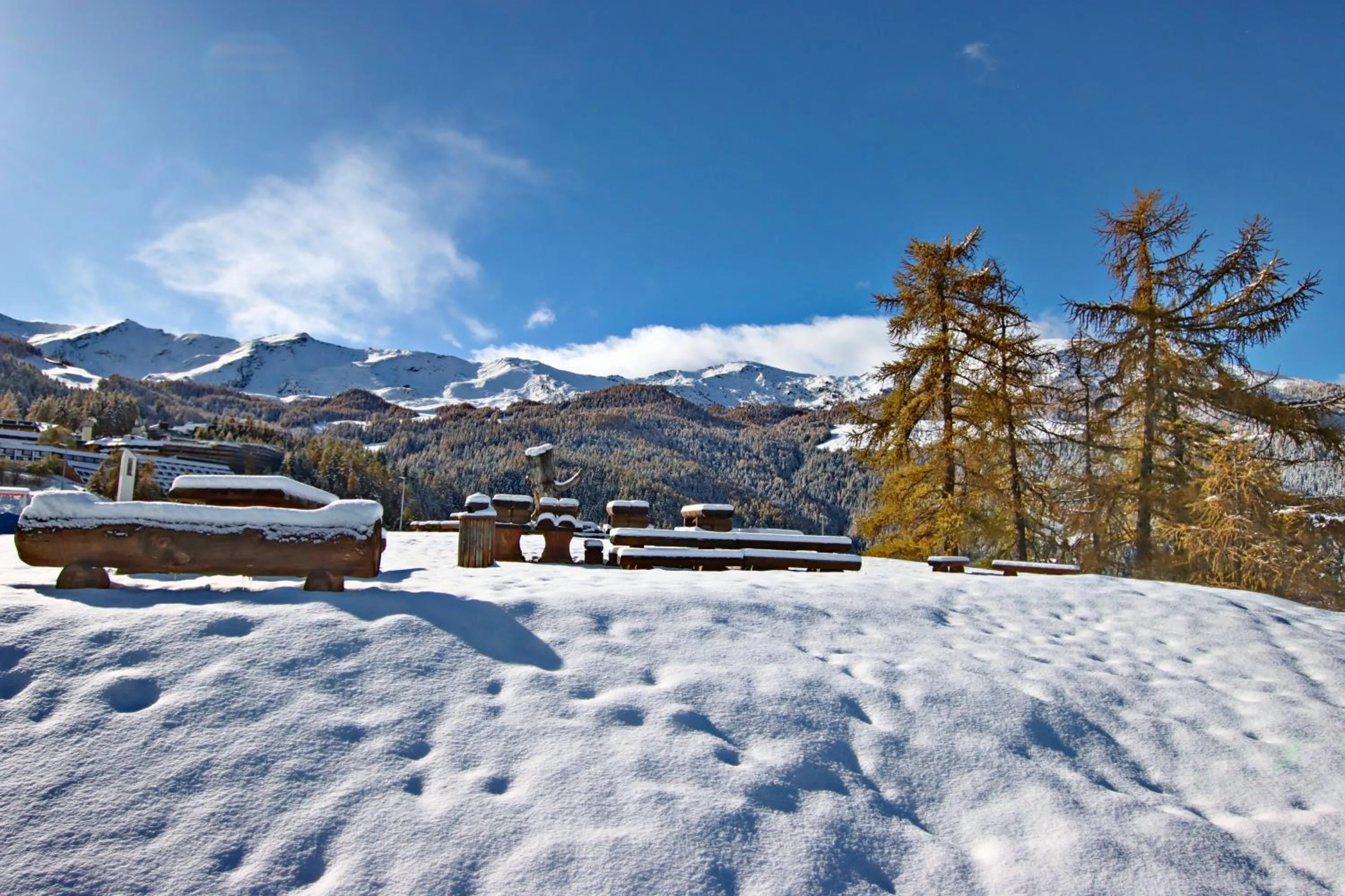 Mountain view in Hotel Chacaril